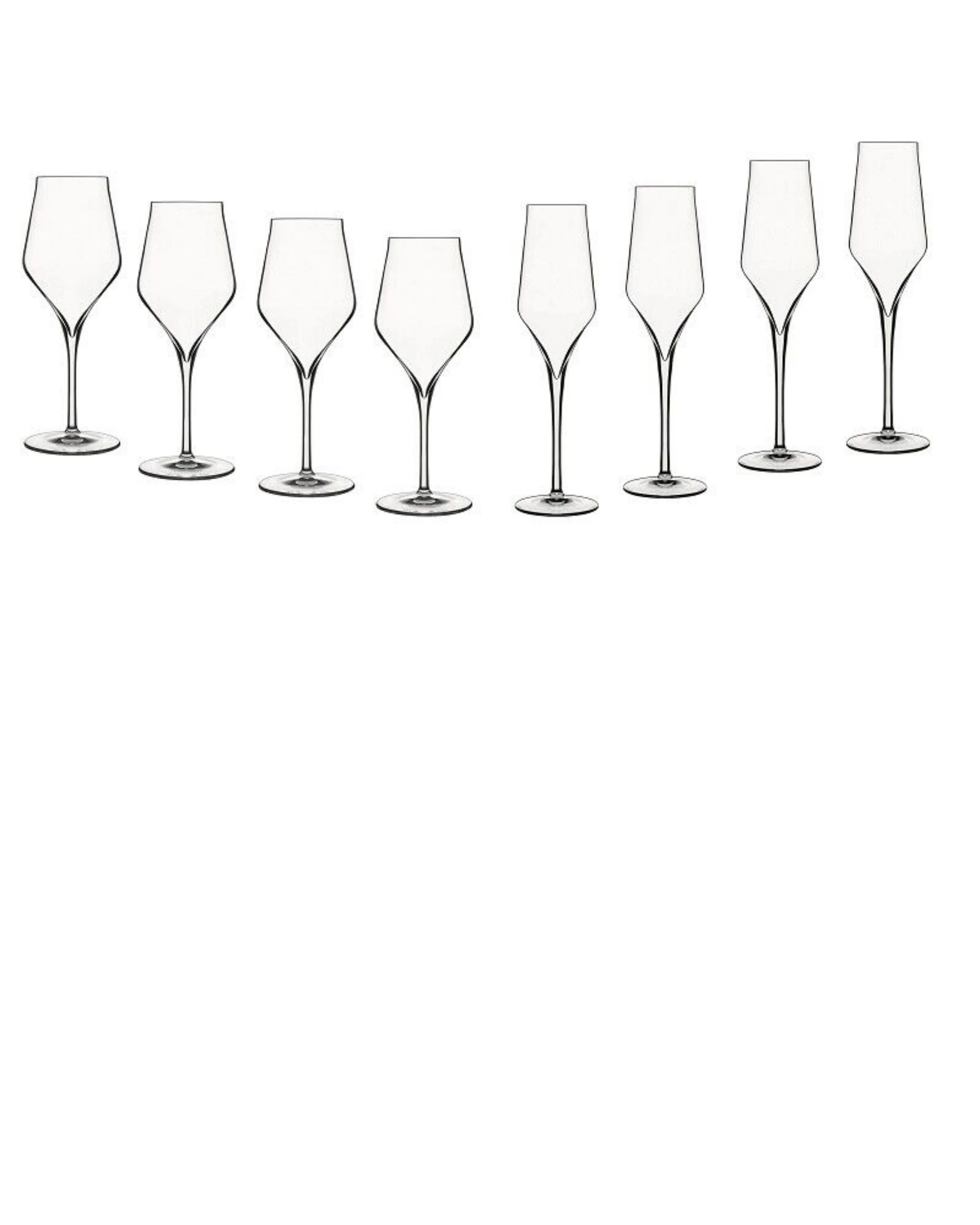 2 Luigi Bormioli Supremo Chardonnay Glass 350ml - Set of 4 - Clear, 2 of 4