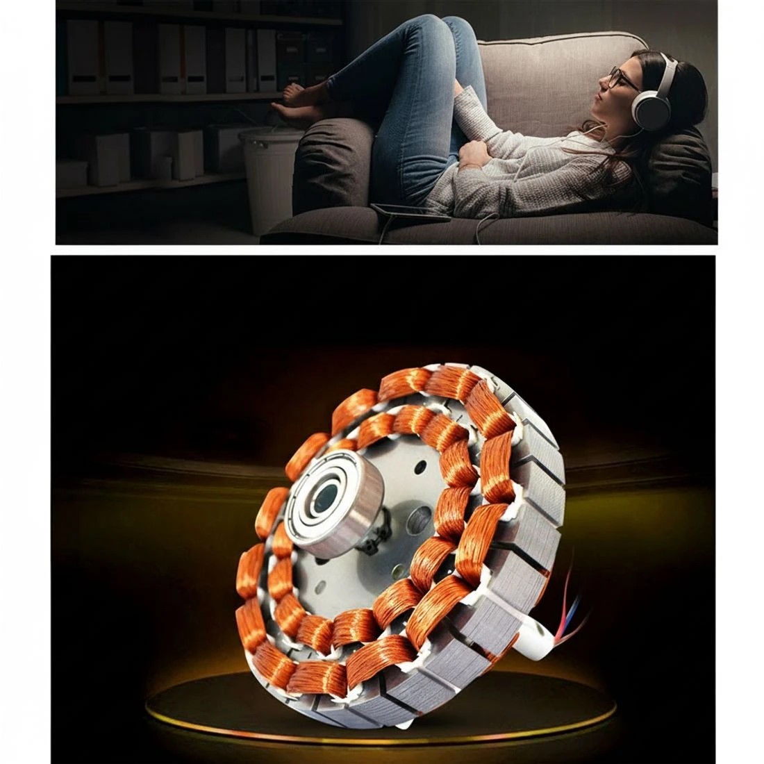 5 Devanti 52'' Ceiling Fan DC Motor w/Light w/Remote - Multi, 5 of 7