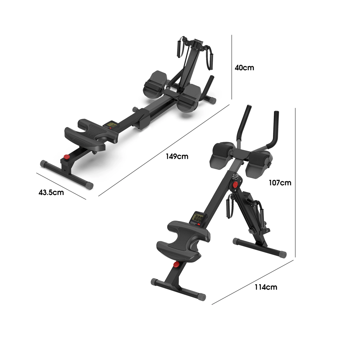 6 Advwin Multi-Function Rowing Machine AB Workout Machine, 6 of 6