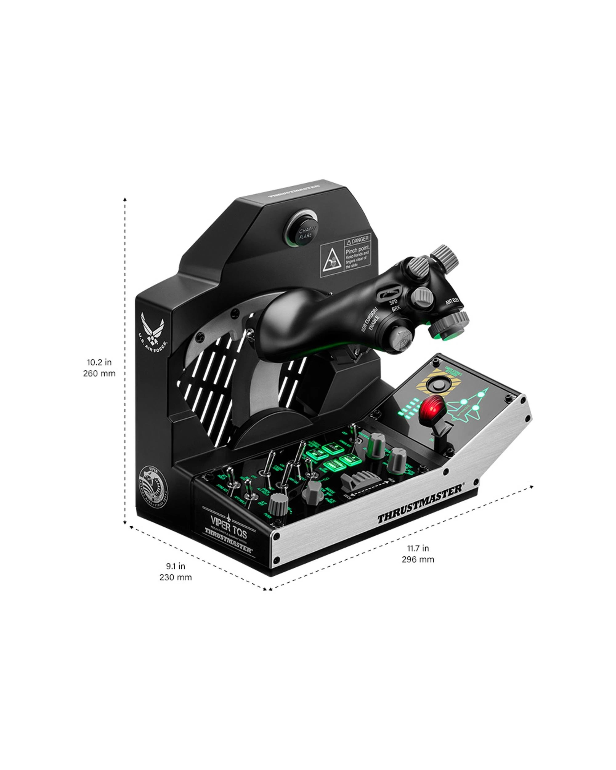 7 Thrustmaster Viper TQS Mission Pack for PC - Black, 7 of 8