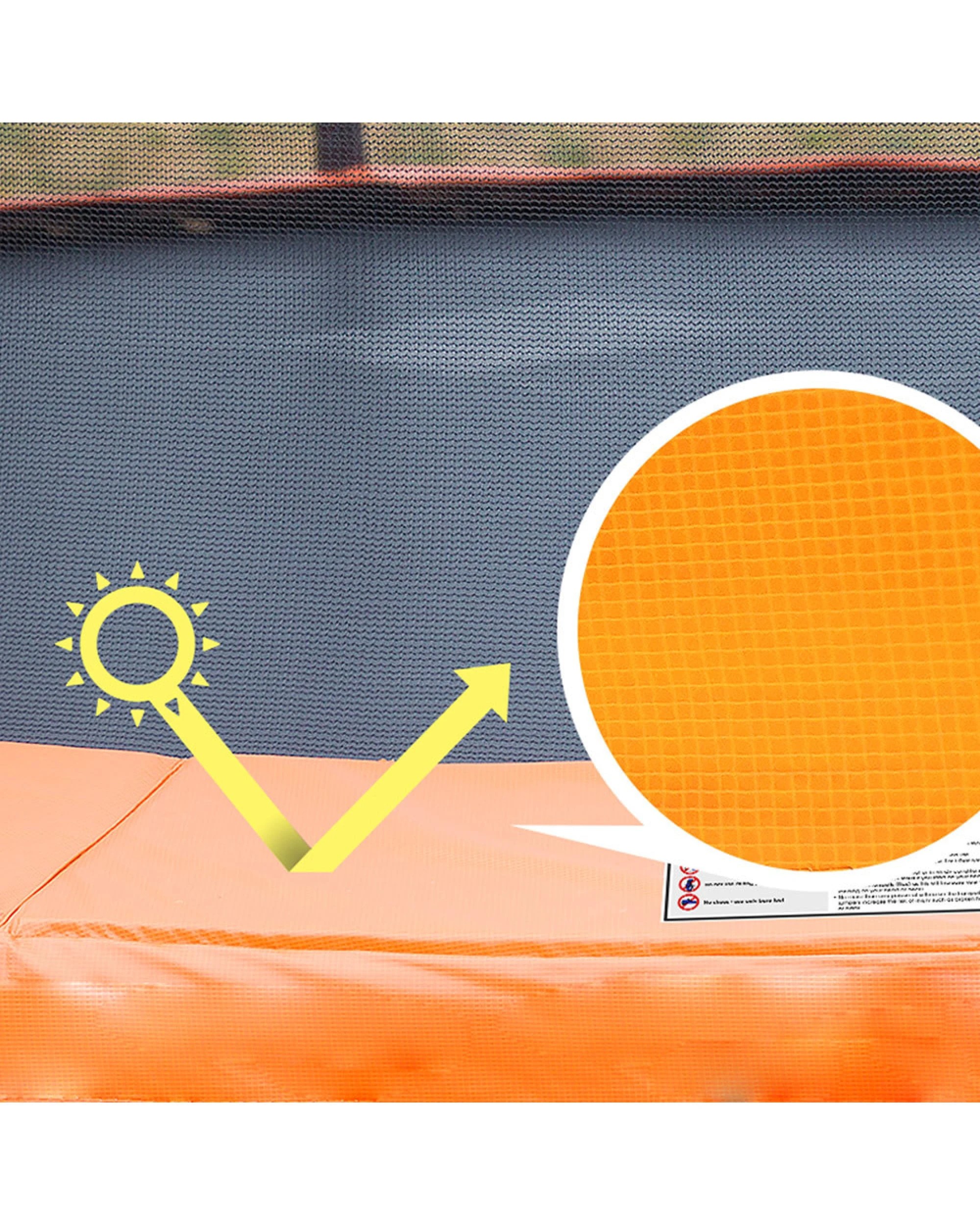 4 Kahuna Replacement Oval Trampoline Pad Spring Cover, 4 of 5