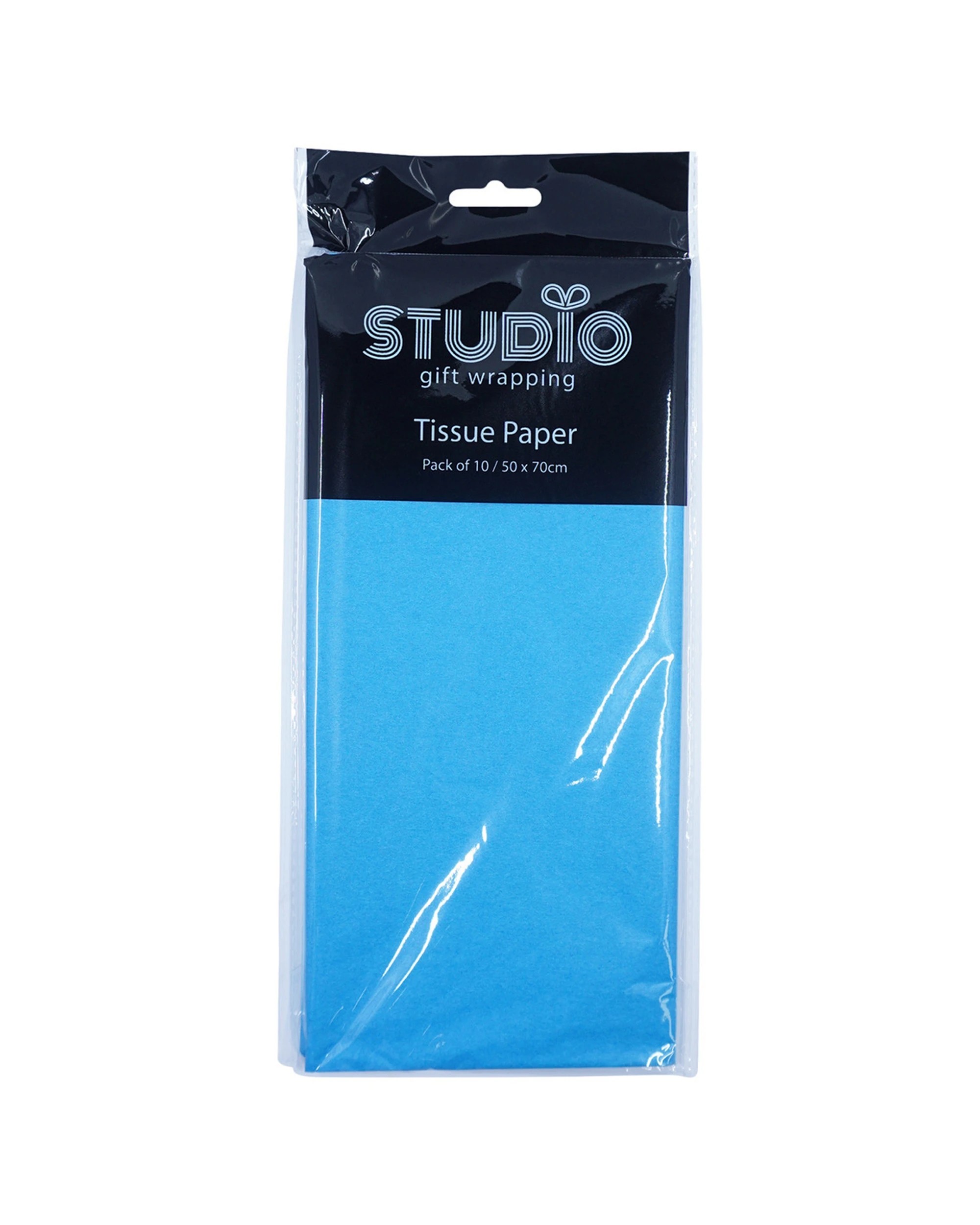 1 10pc Studio Gift Wrapping Tissue Paper 50x70cm Blue Decoration Present Decor
 - Blue, 1 of 3