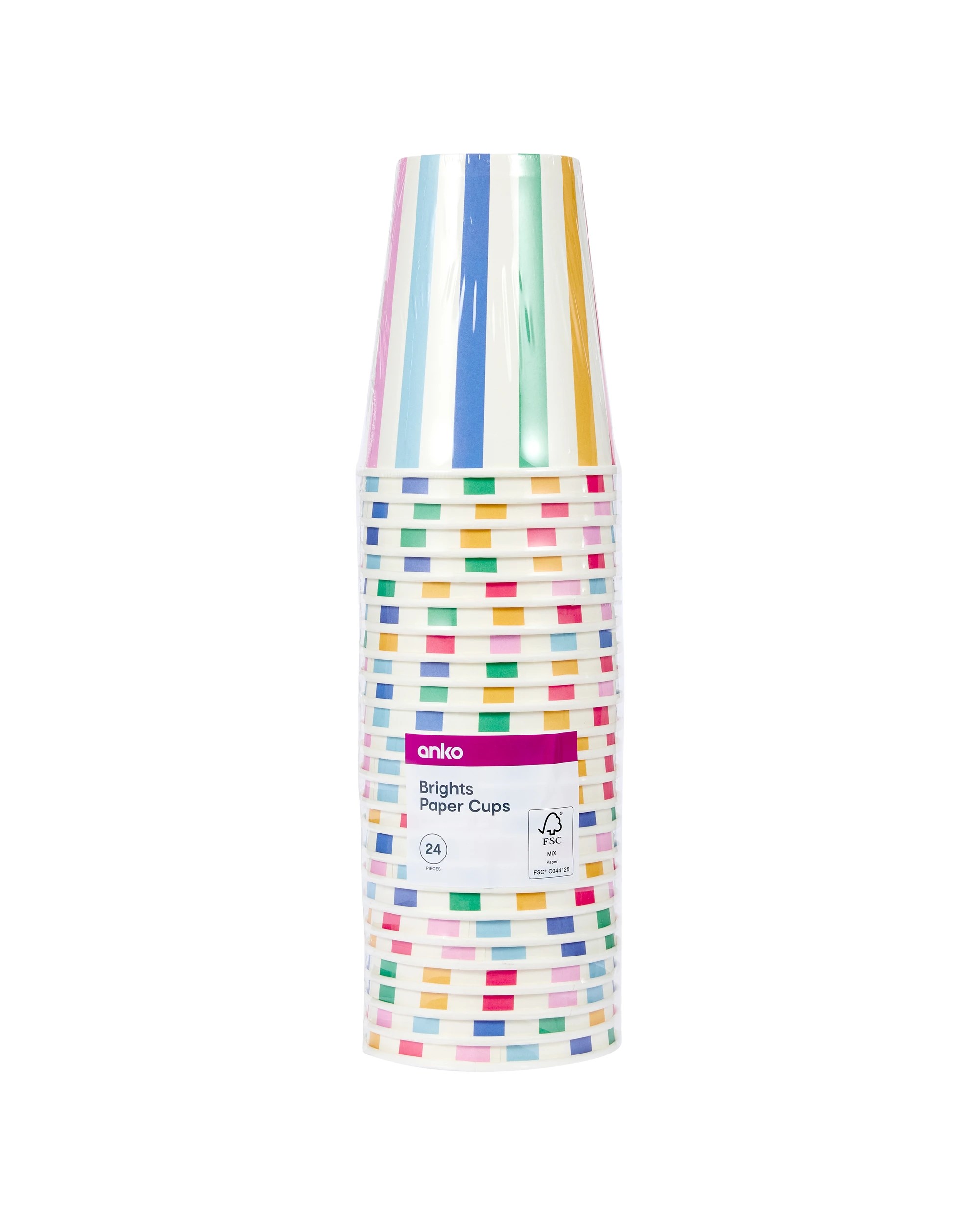 3 24 Pack Brights Paper Cups, 3 of 3