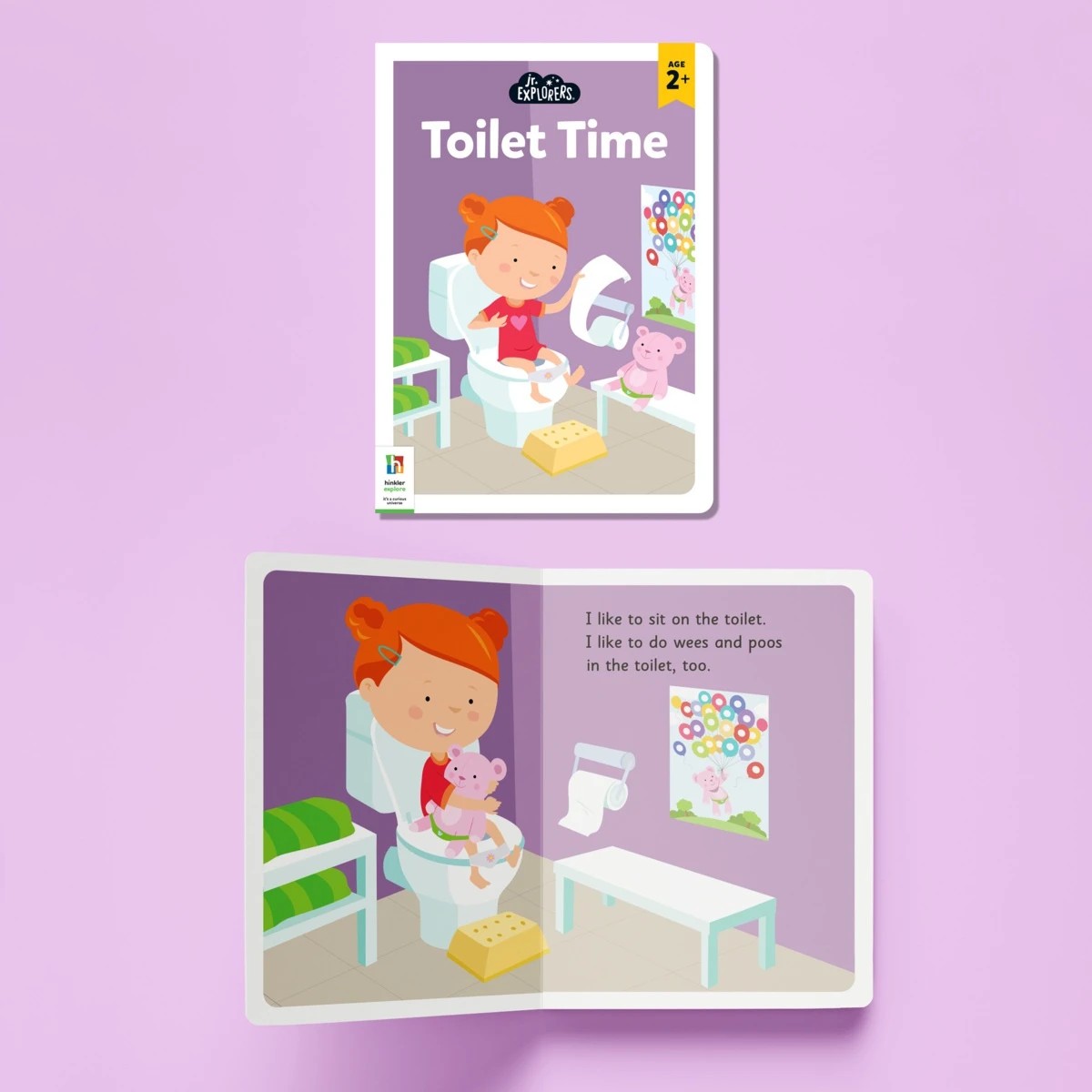 6 Junior Explorers: Toilet Time A Training Kit for Girls - Book, 6 of 8