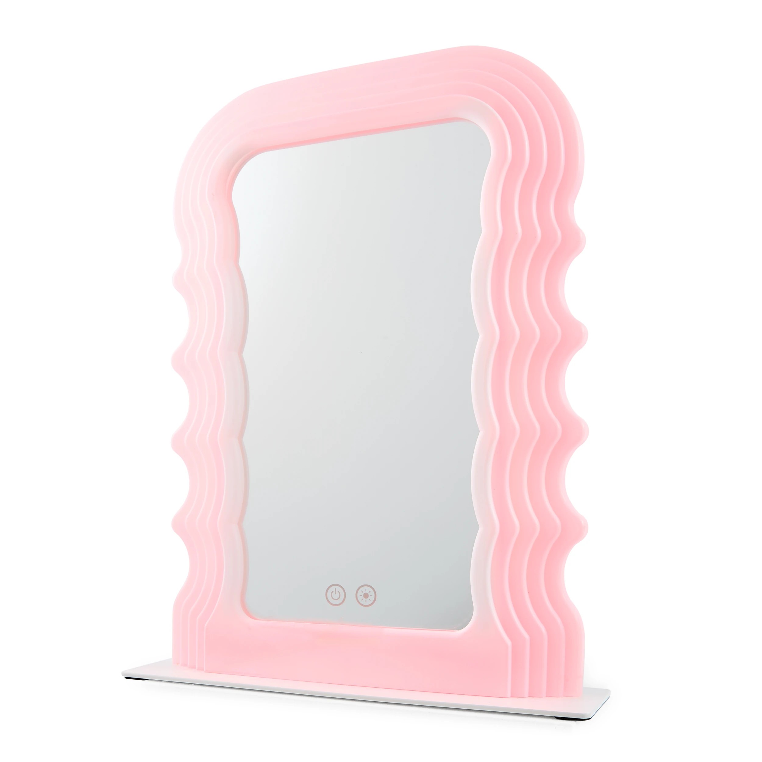 4 Wavy LED Mirror, 4 of 10
