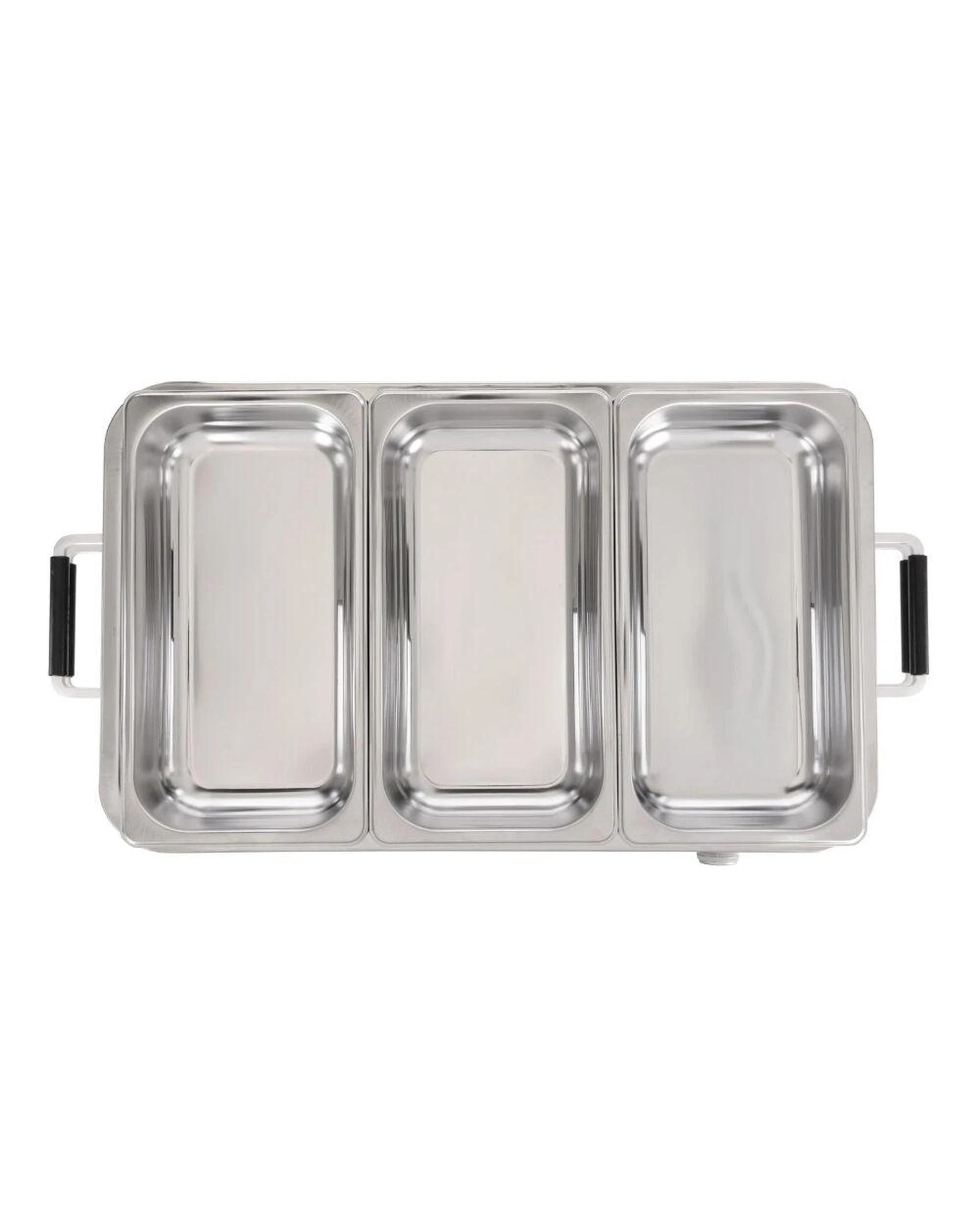 4 Davis & Waddell 3 in 1 Bain Marie & Warming Tray Stainless Steel 66x36x17cm, 4 of 7