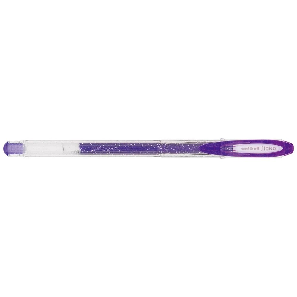 1 Uni-Ball Signo Sparkling Gel Pen Violet, 1 of 1