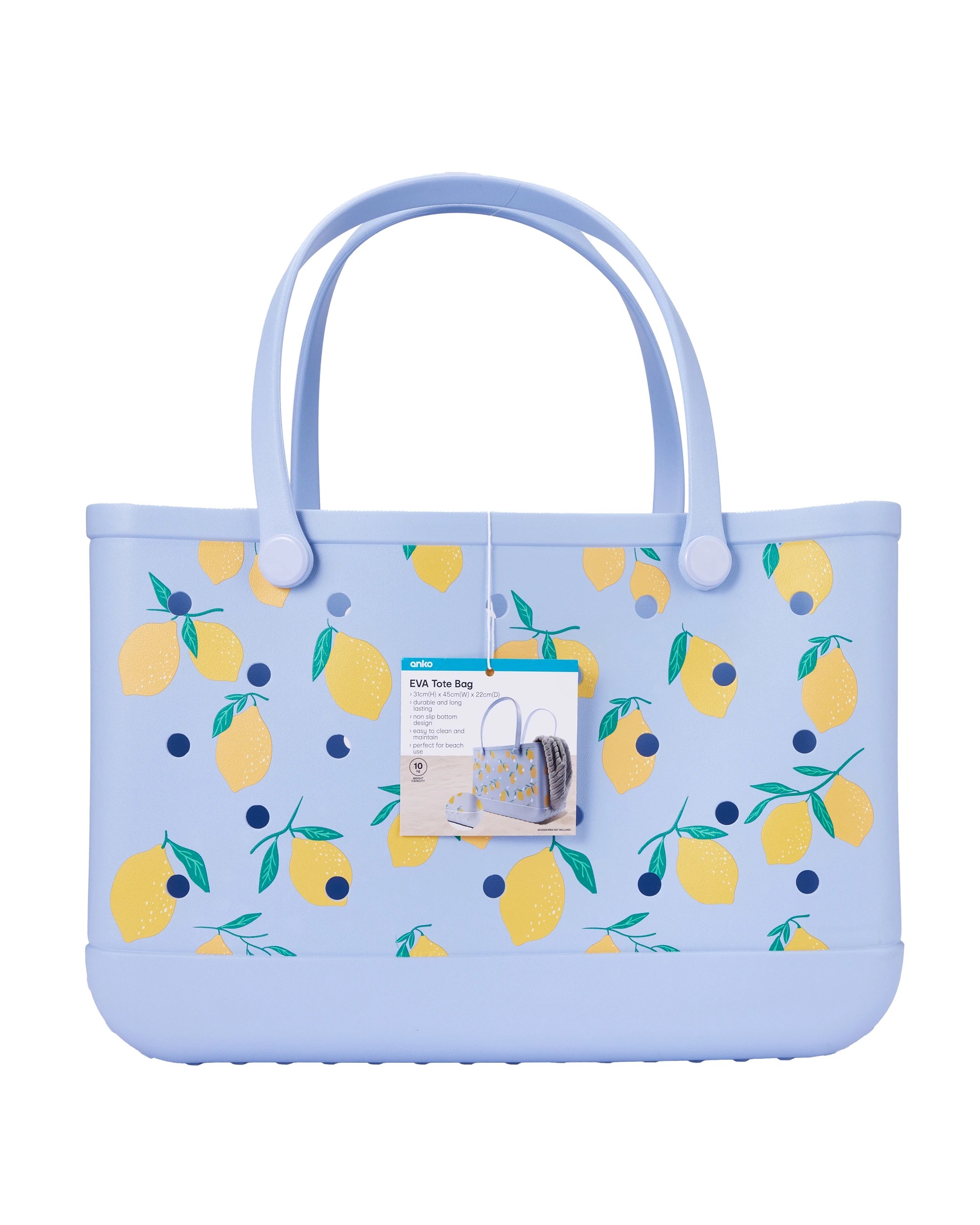 5 EVA Tote Bag - Lemon, 5 of 5
