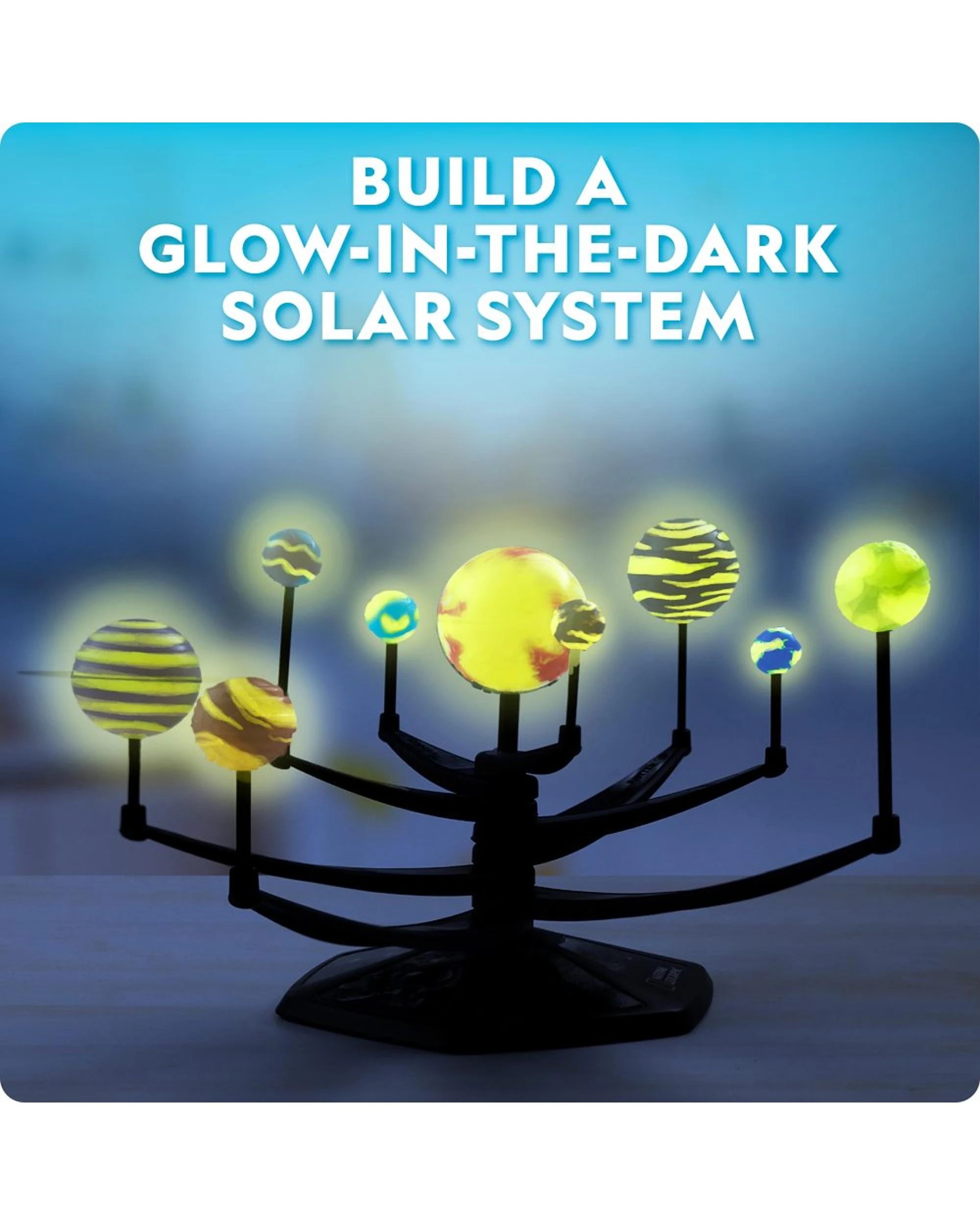 4 National Geographic Glow-in-the-Dark Solar System Activity Kit, 4 of 6