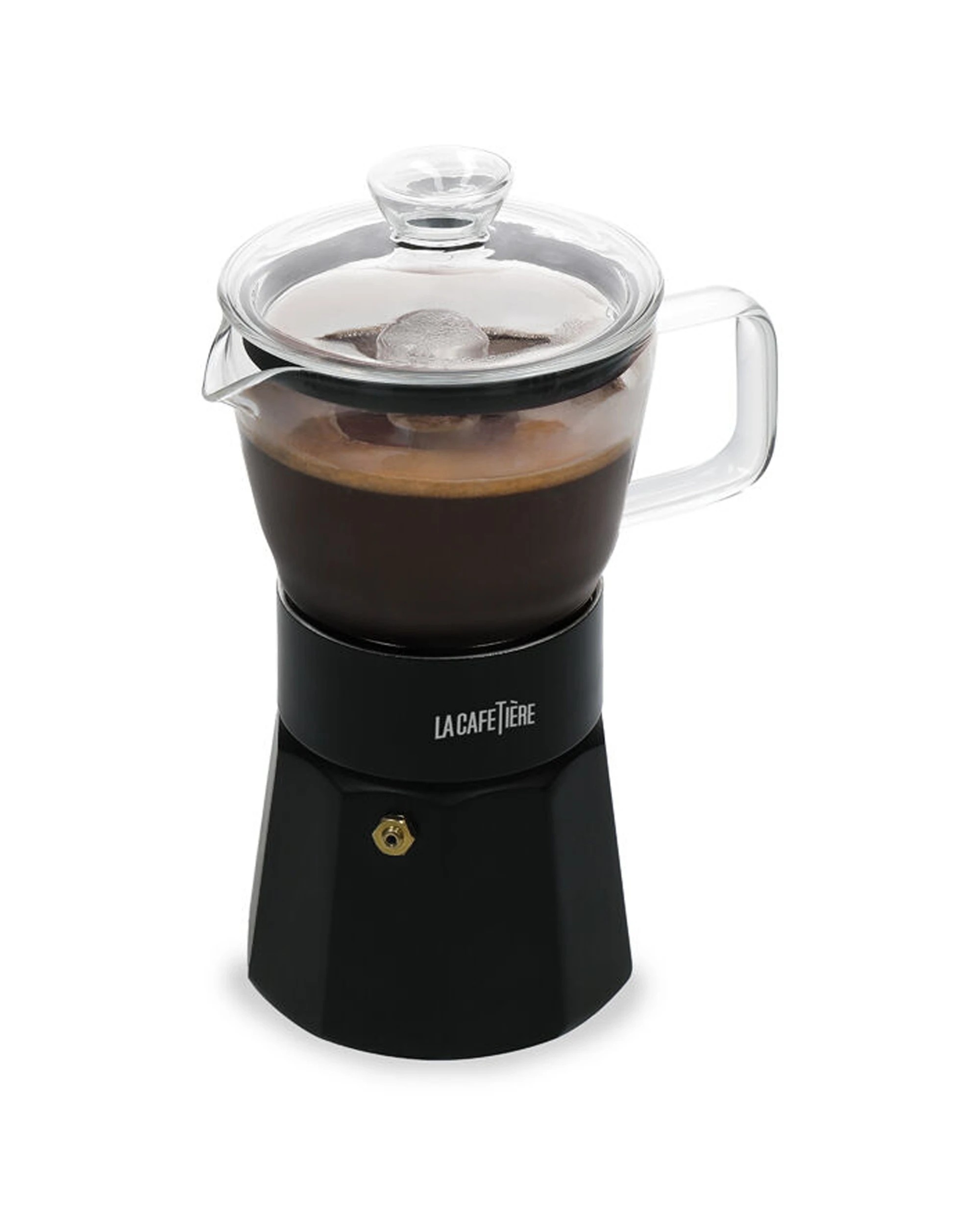 7 La Cafetiere Verona Glass Coffee Espresso Maker Up To 6 Cups 240ml - Black, 7 of 8