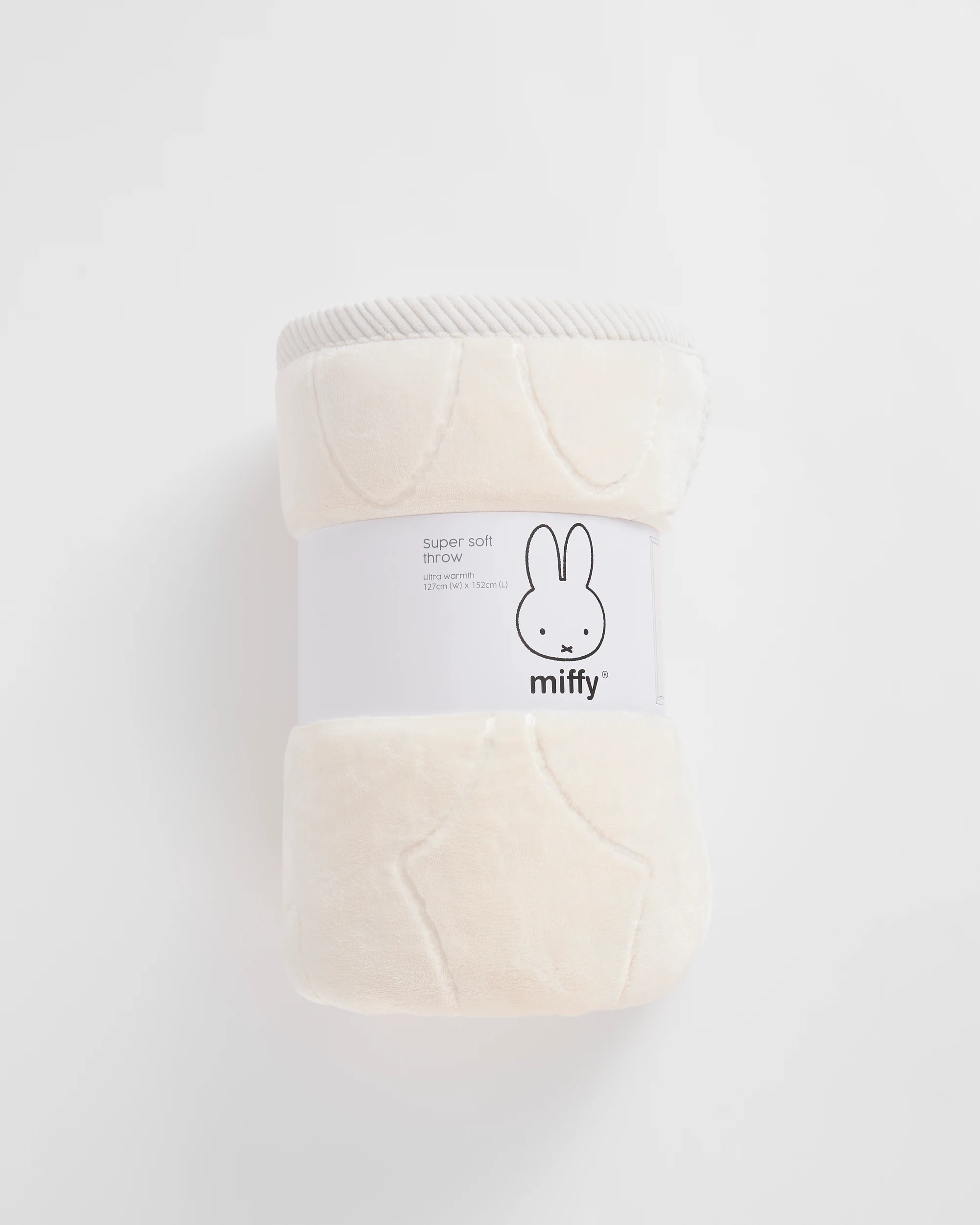 3 Miffy Throw - Natural - Queen Bed - Natural, 3 of 5
