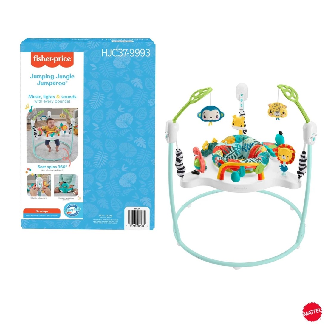 1 Fisher-Price Jumping Jungle Jumperoo, 1 of 5