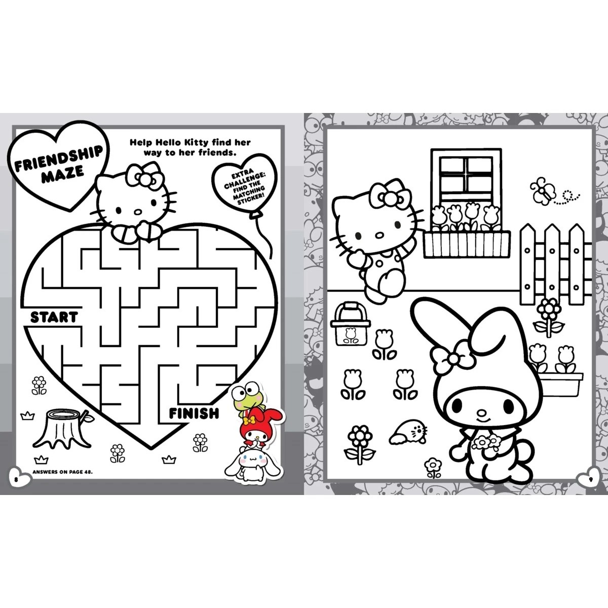 2 Hello Kitty and Friends: Ultimate Sticker Book, 2 of 2