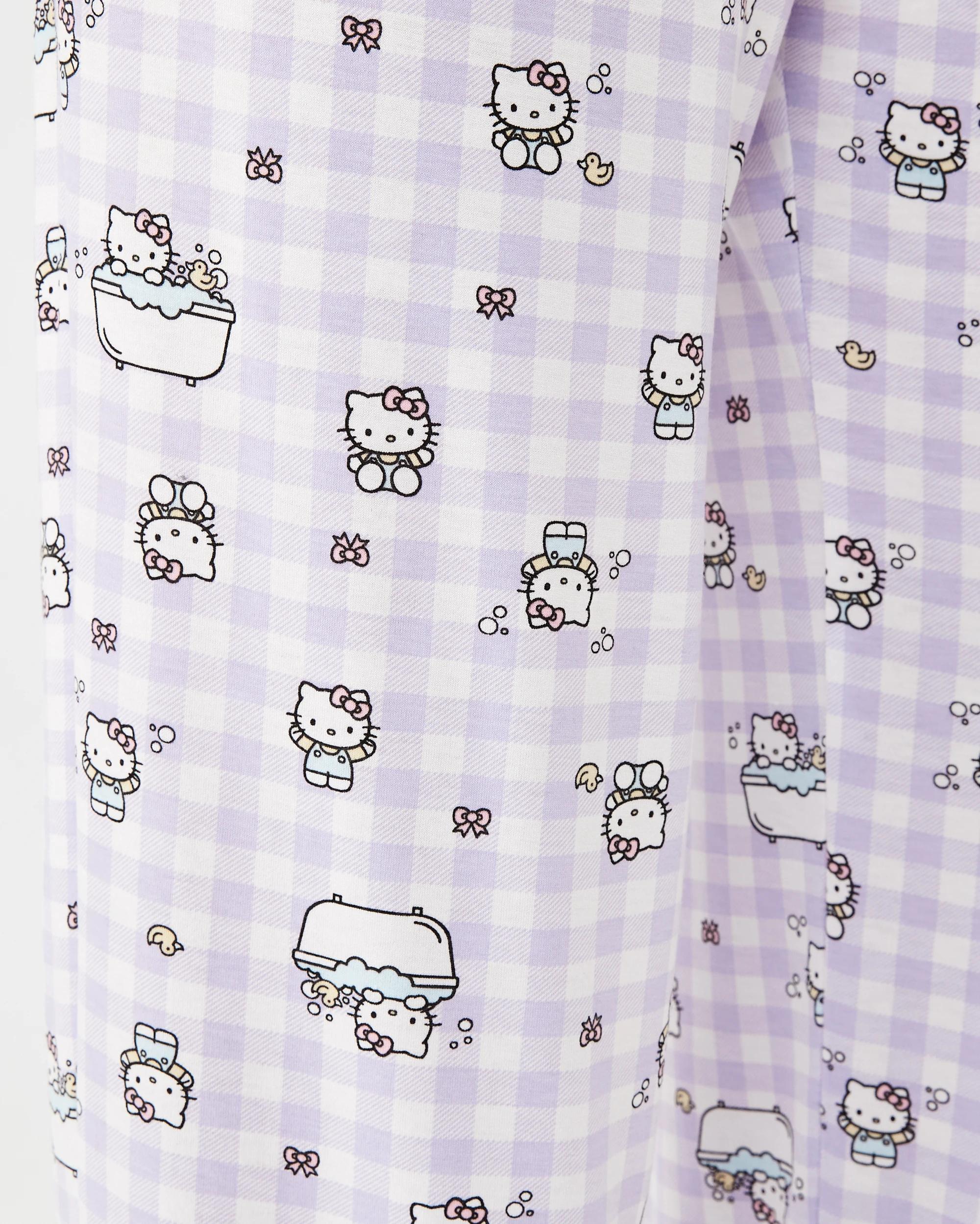 7 Hello Kitty License Button Down Pyjama Set H Kitty, 7 of 8