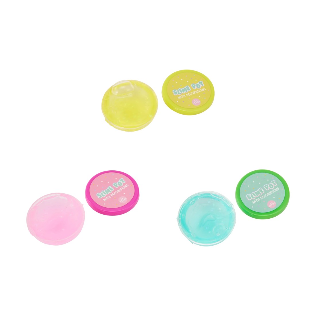 5 6 Pack Slime Pots with Decorations, 5 of 9