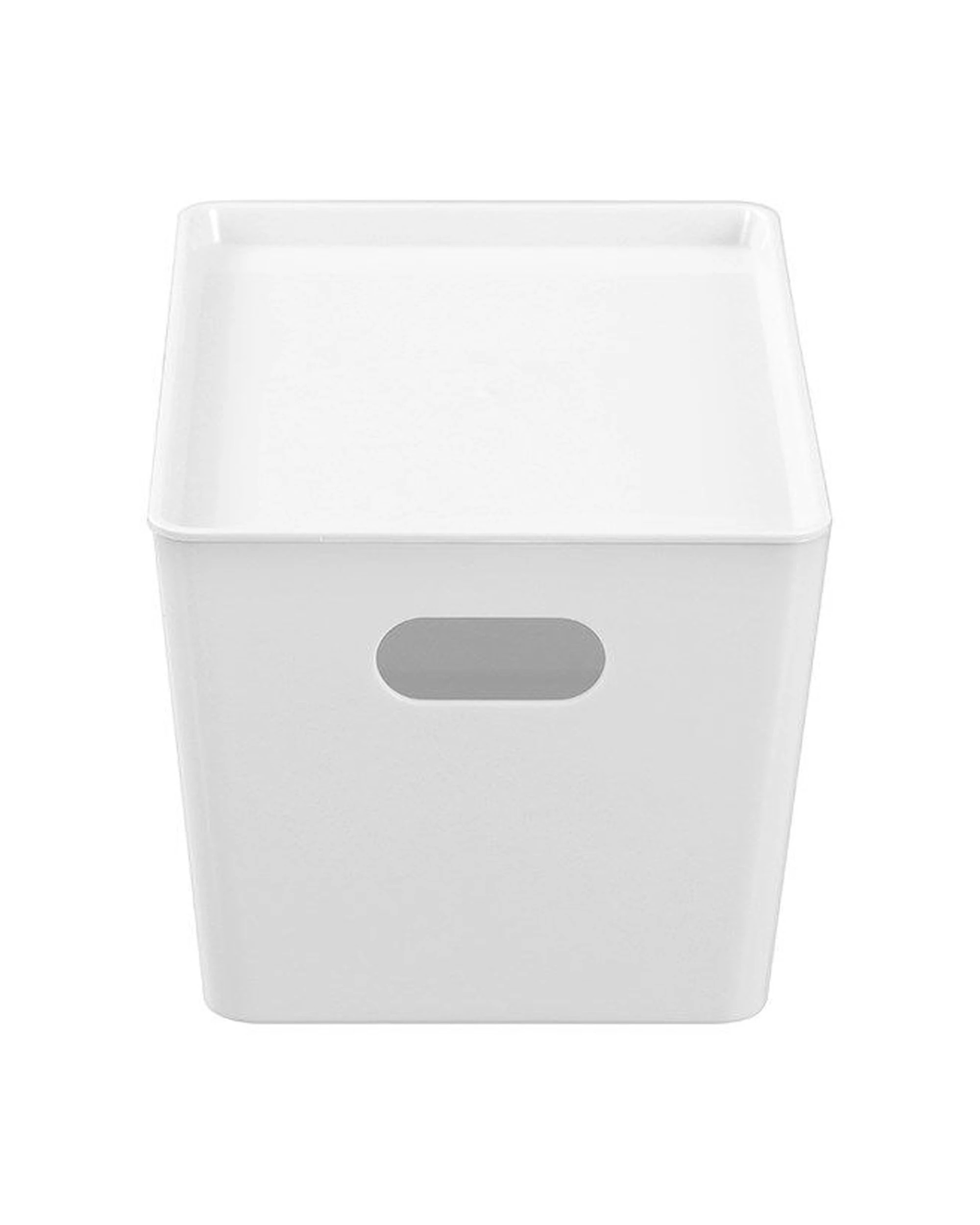 3 Boxsweden Smooth Tidy Storage Box 5.6 Litre 26x17.5x14.5cm Lidded Durable - Assorted, 3 of 9
