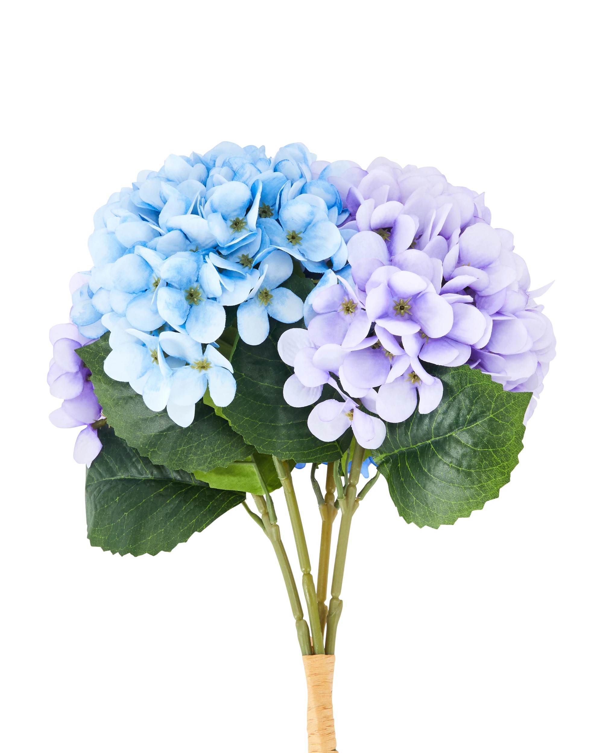 3 Artificial Mauve Hydrangea Bunch, 3 of 4