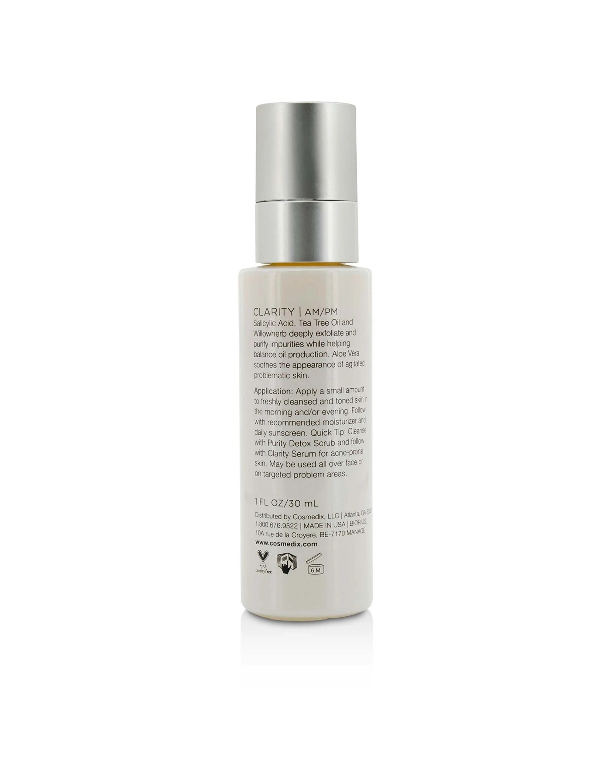 3 CosMedix Clarity Skin-Clarifying Serum  30ml/1oz, 3 of 3