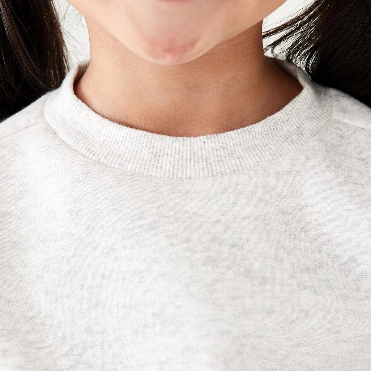 4 Crew Neck Sweater Wht Marle, 4 of 8