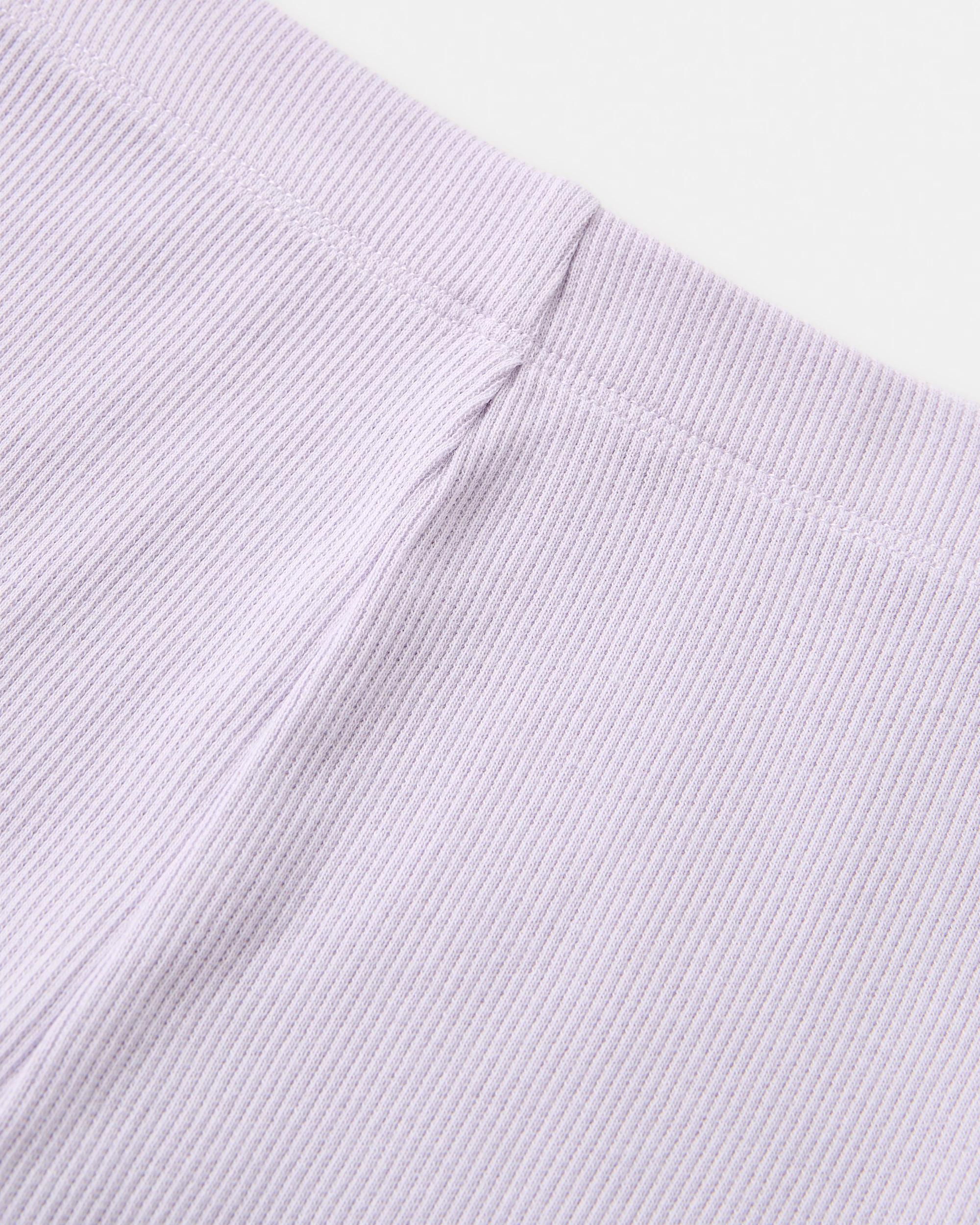 7 3 Pack Cotton Leggings Purp Heart, 7 of 8