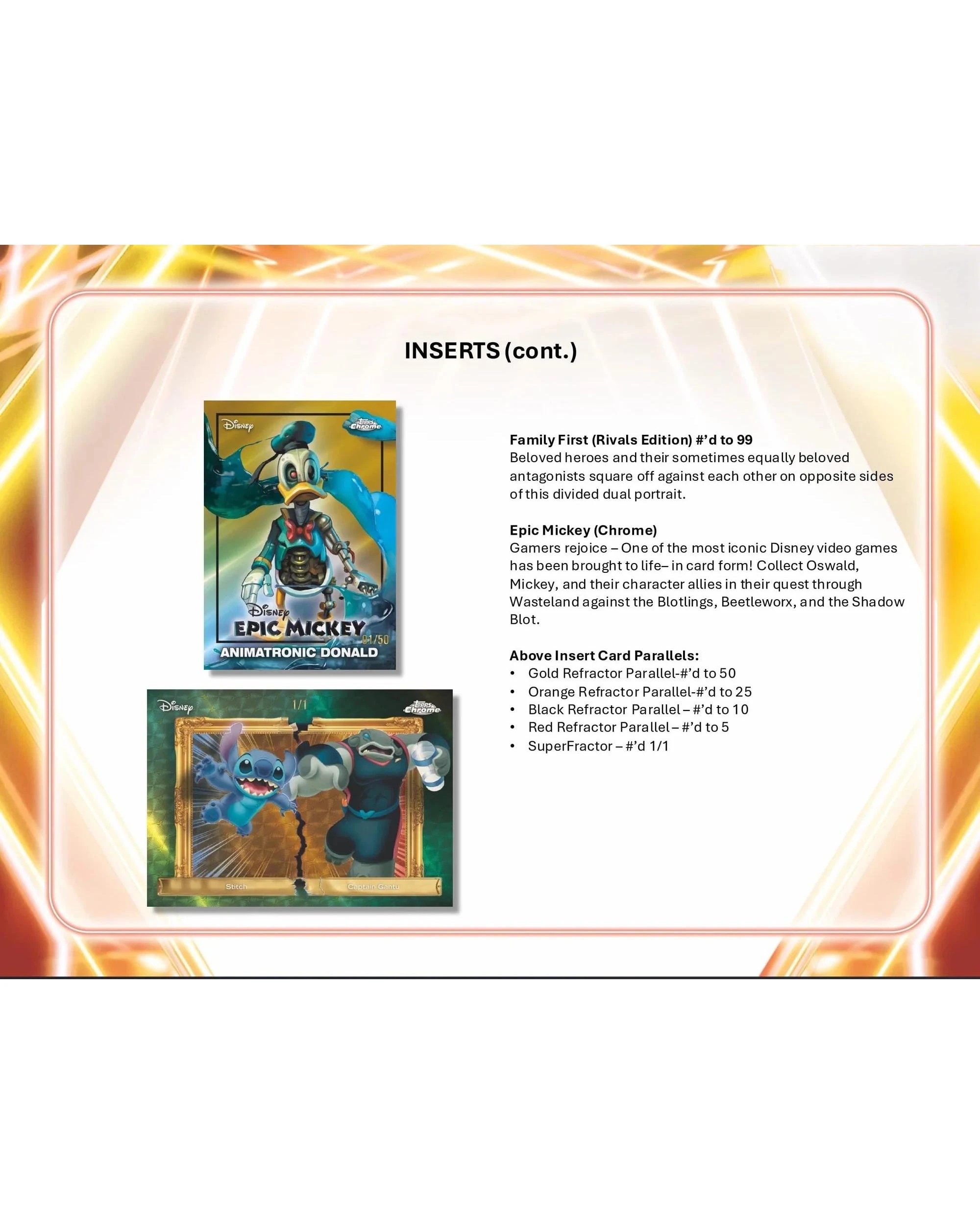 7 Topps 2026 Disney Neon Blaster Box, 7 of 10