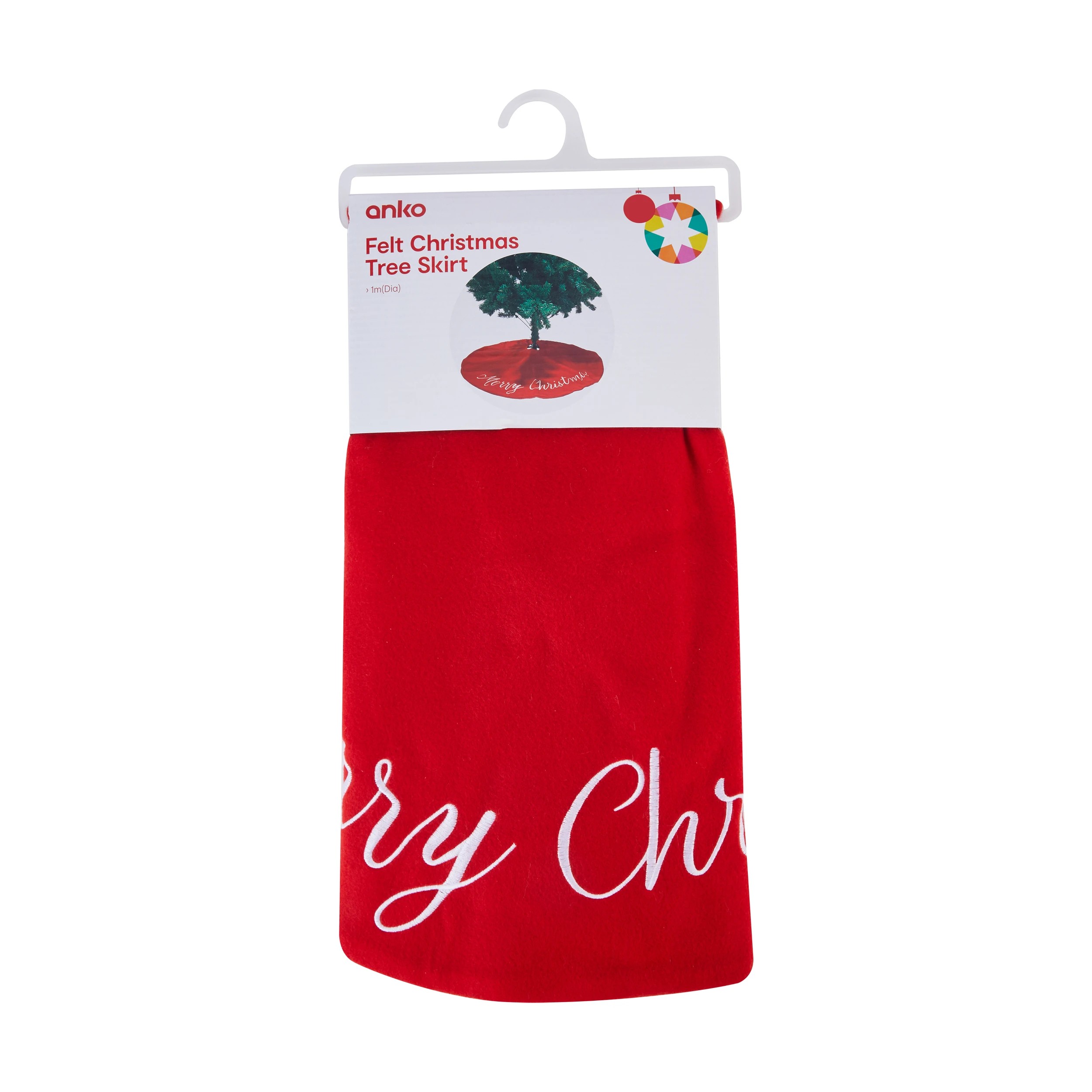 5 Felt Christmas Tree Skirt, 5 of 5