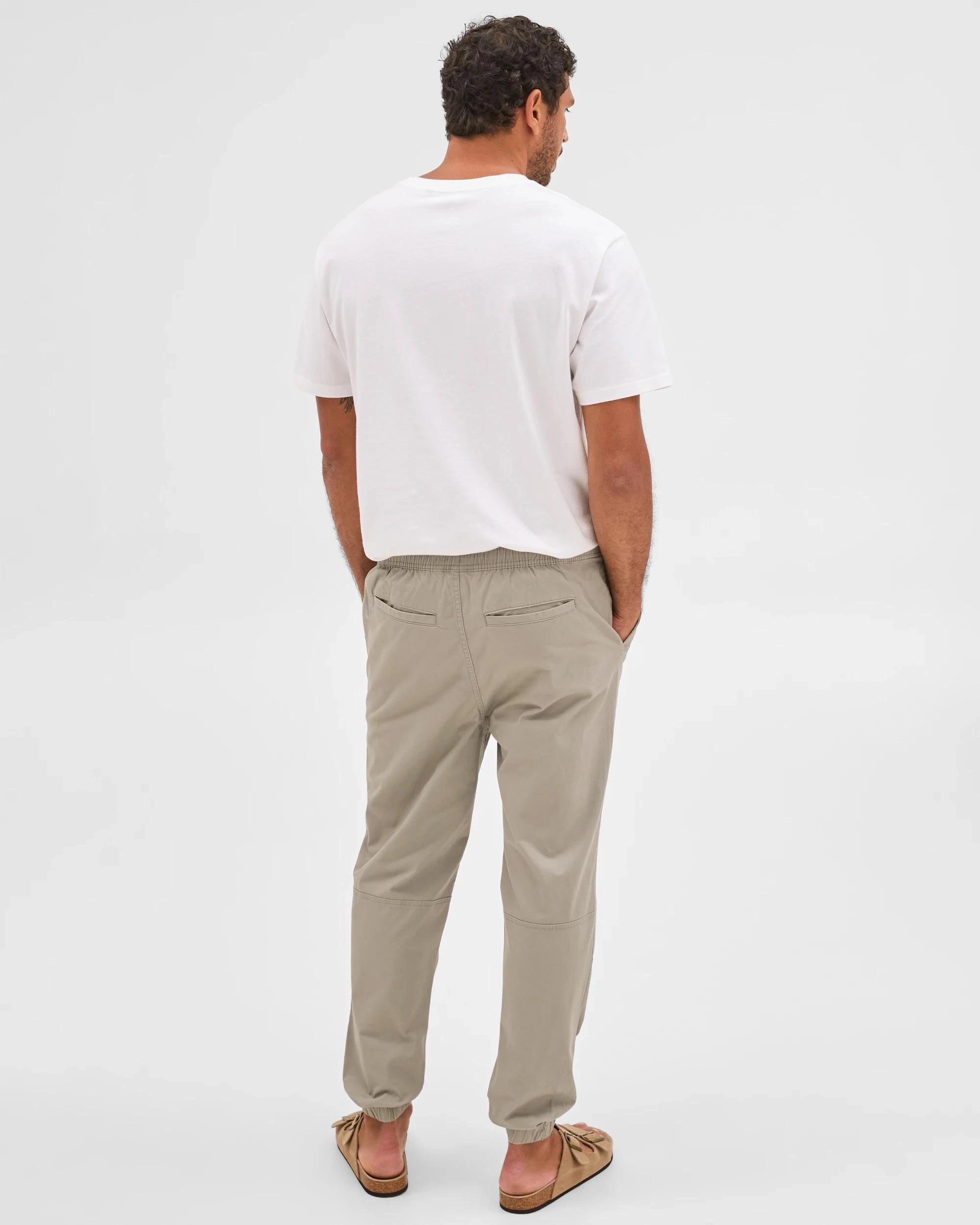 7 Target Man Australian Cotton Woven Jogger Pants ELEPHANT, 7 of 7