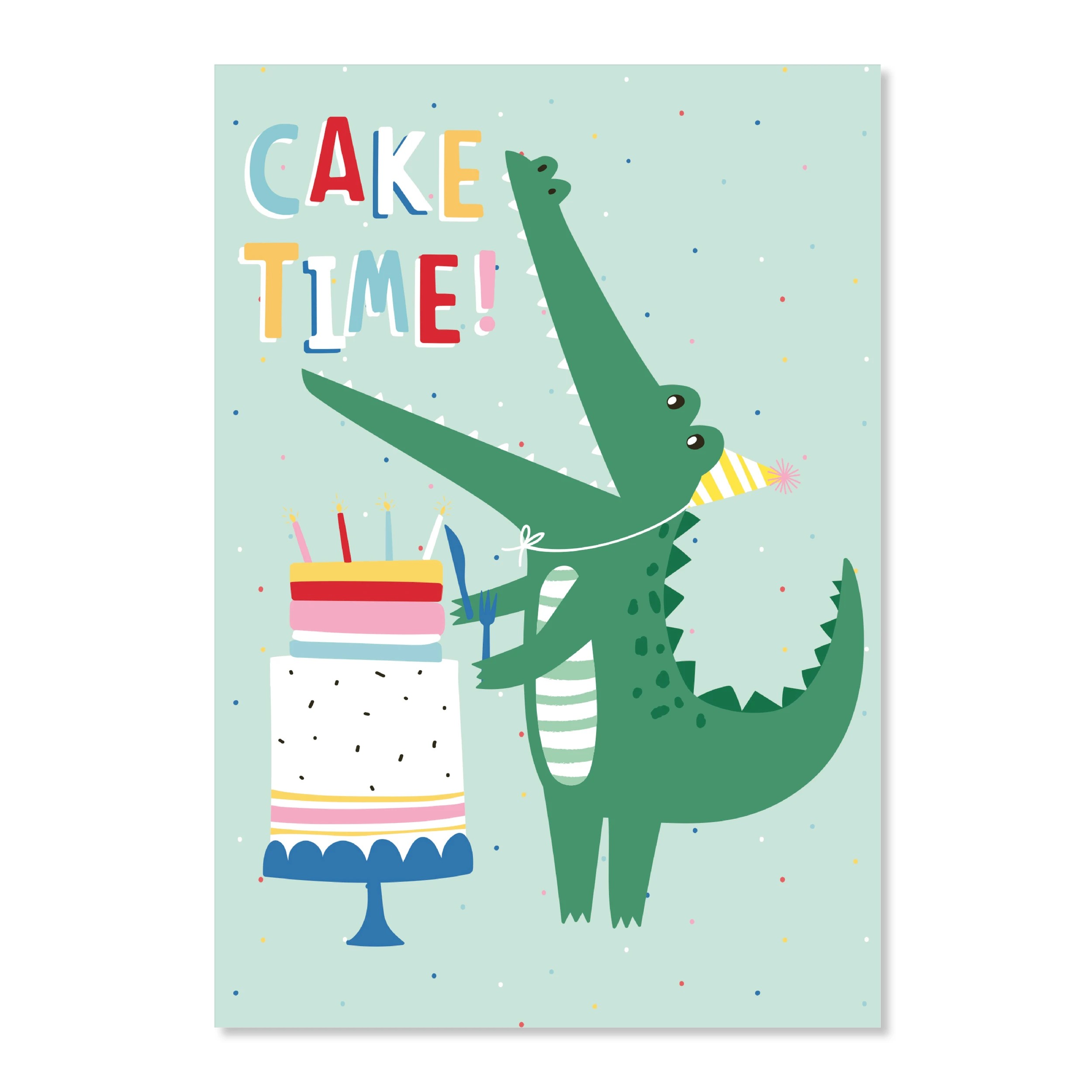 3 Hallmark Birthday Card - Cake Time!, 3 of 3