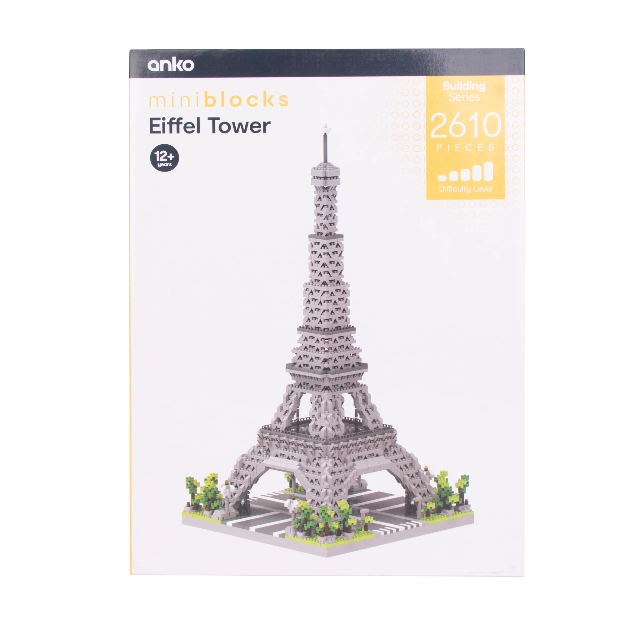1 2610 Piece Mini Blocks Building Series: Eiffel Tower, 1 of 6