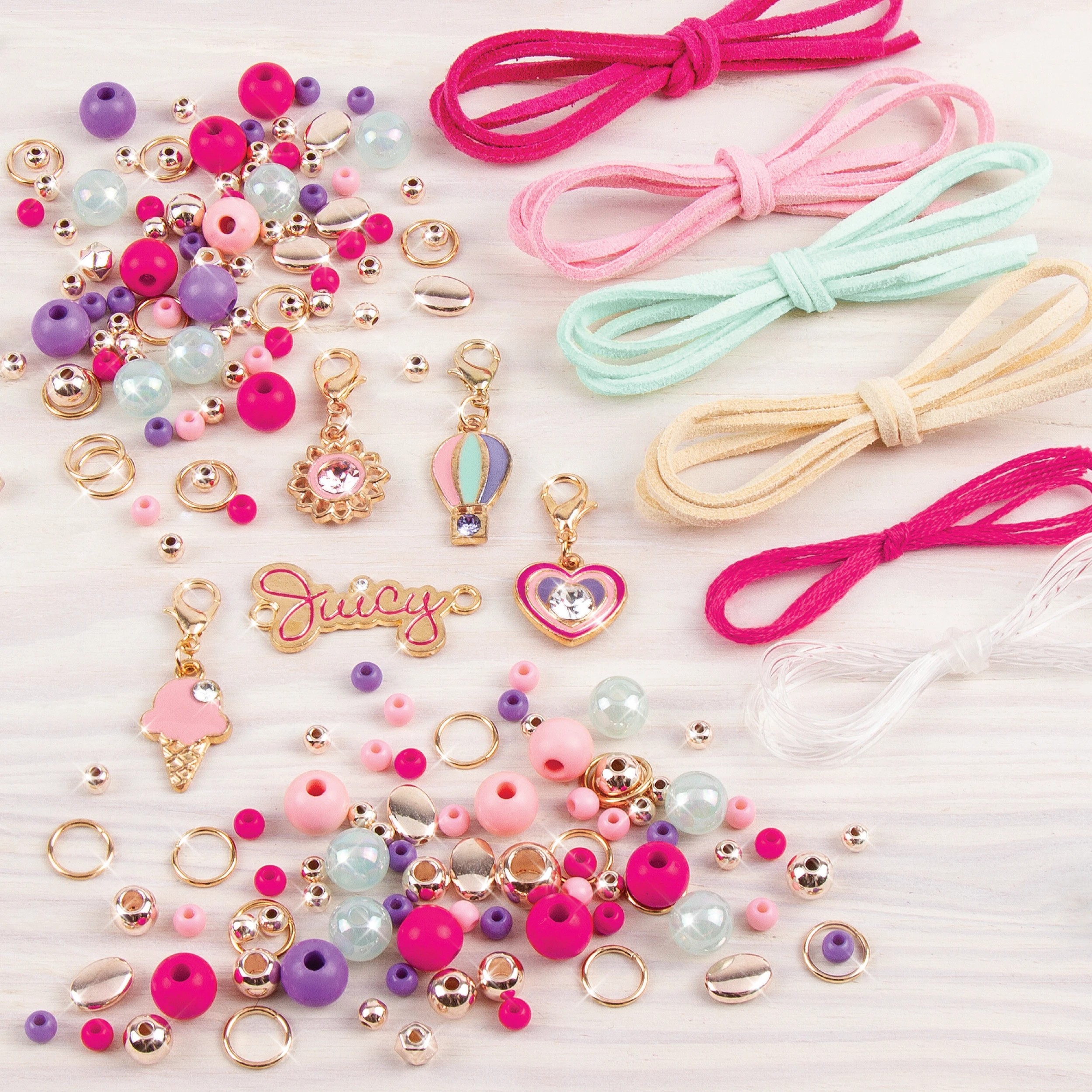 3 Make It Real Mini Juicy Couture Crystal Sunshine Bracelets - Multi, 3 of 6