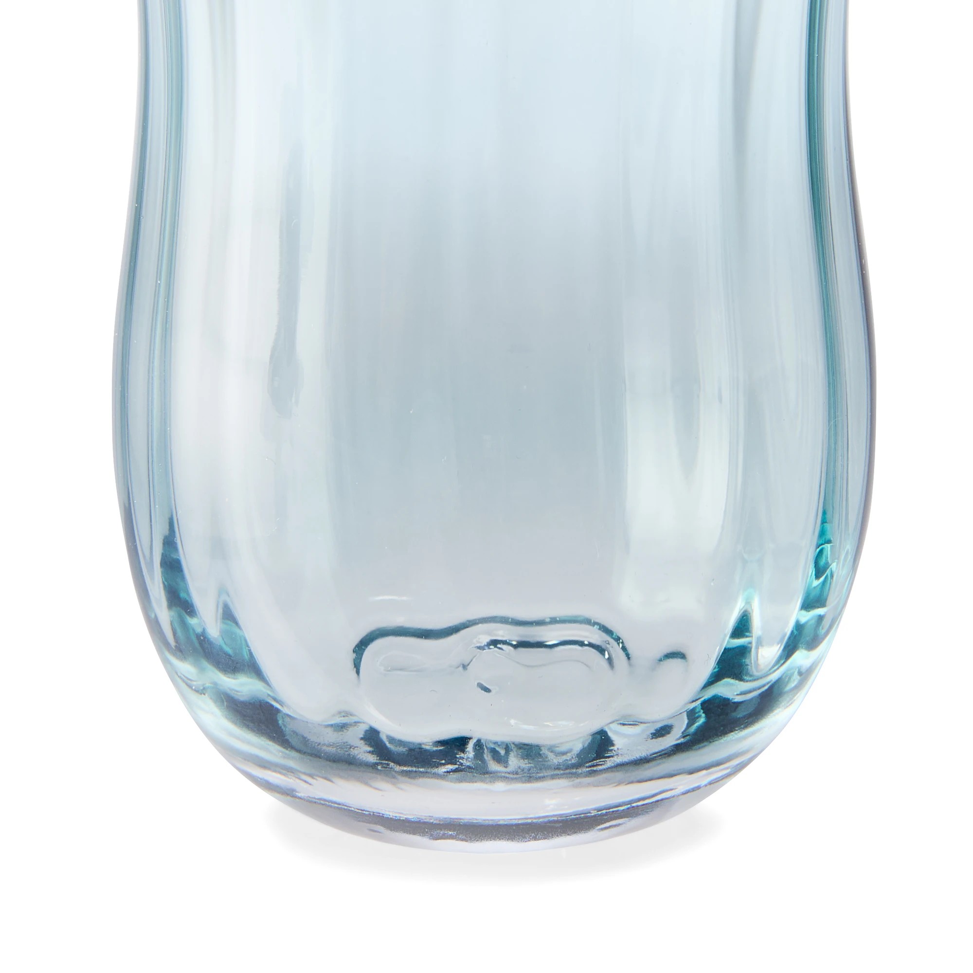 5 6 Green Tulip Stemless Glasses, 5 of 7