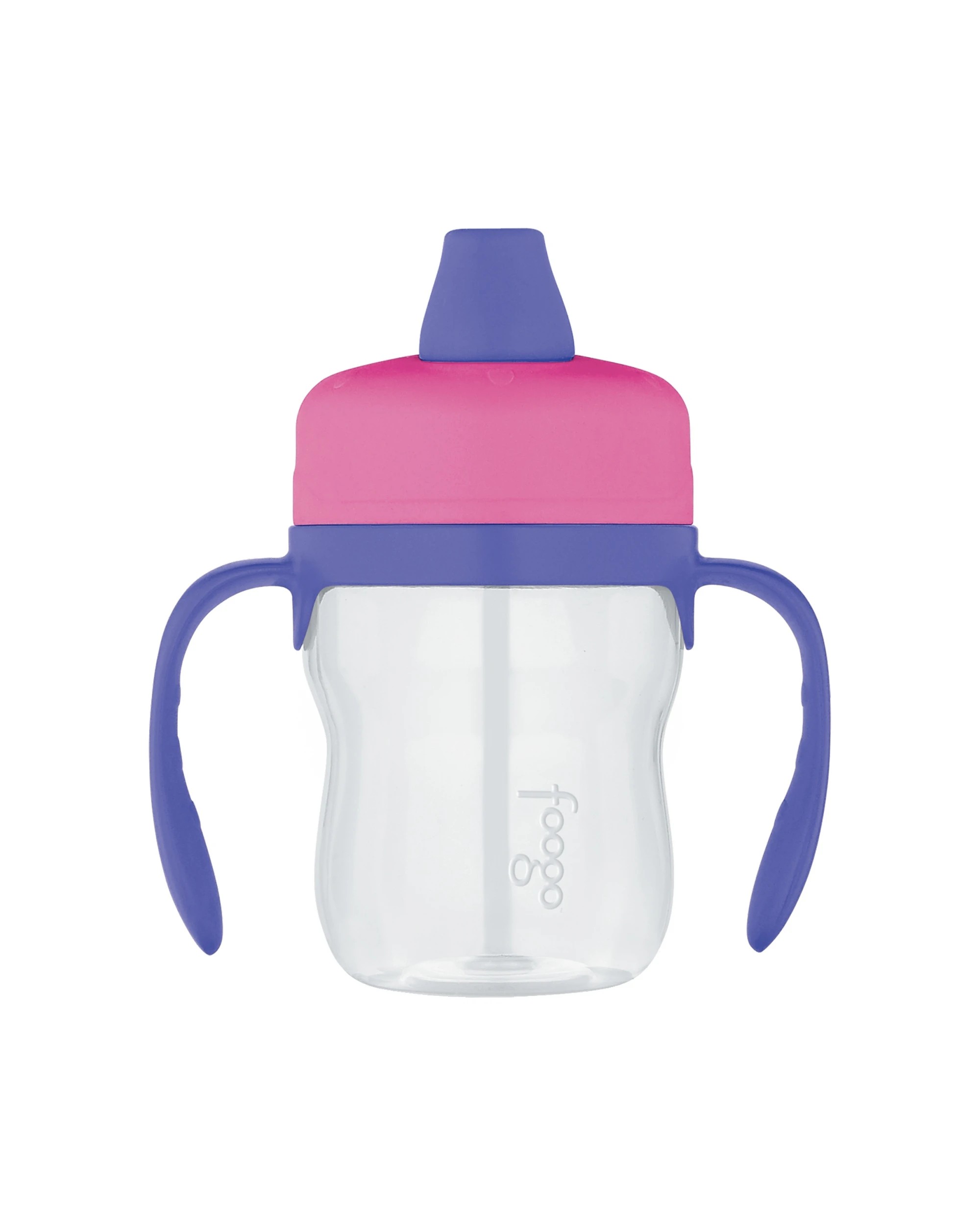 2 Thermos Foogo Safe Soft Spout Tritan Plastic Sippy Cup With Handles 2Pk - Pink, 2 of 2
