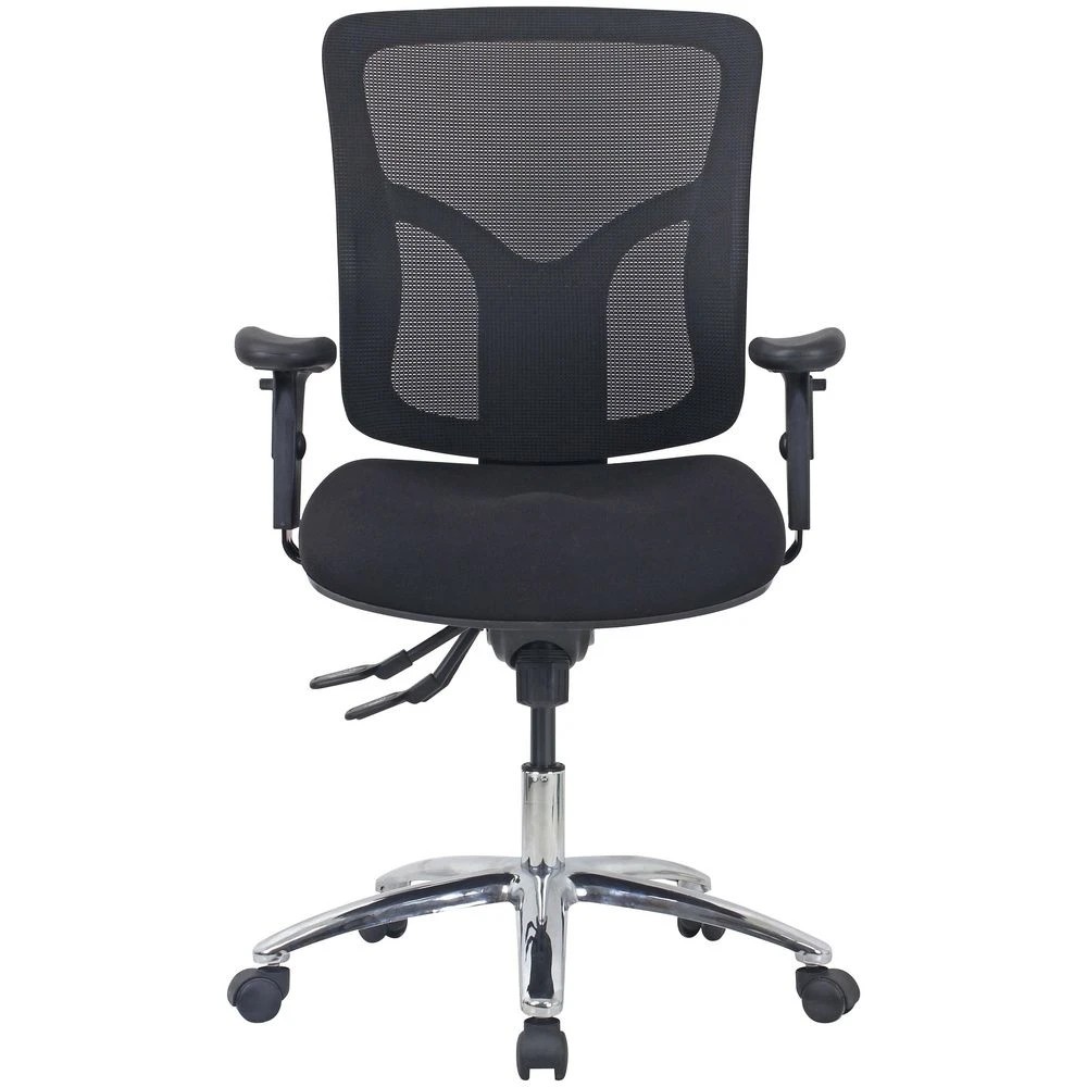 3 Professional Ergonomic Extra-Heavy-Duty Mesh Chair Black Ergonomic Chairs and Desk Chairs, 3 of 10