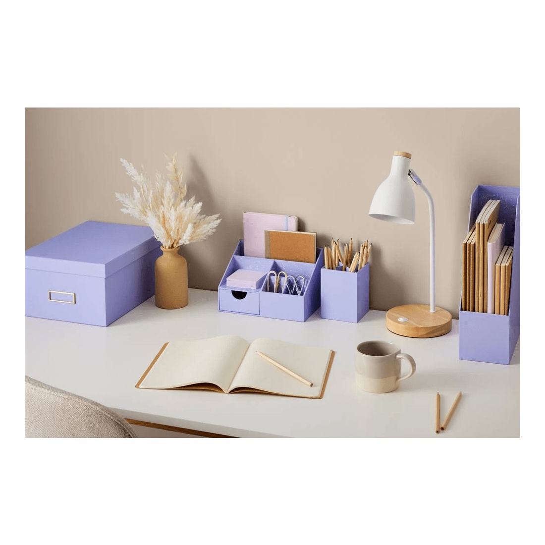 4 Otto Pastel Magazine File Purple, 4 of 6