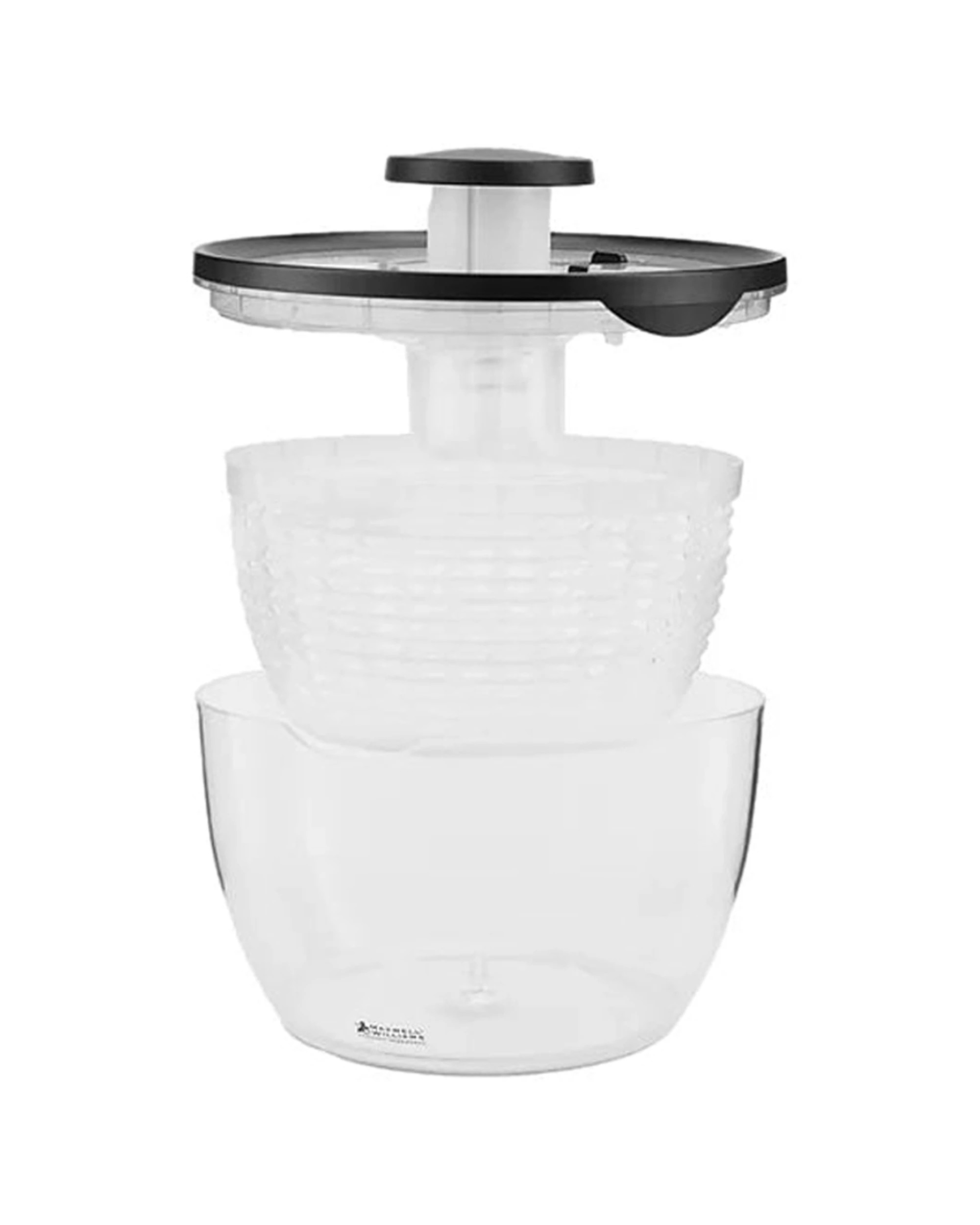 3 Maxwell And Williams Kitchencore Pump Salad Spinner 5L One-Handed Operation - Multi, 3 of 5