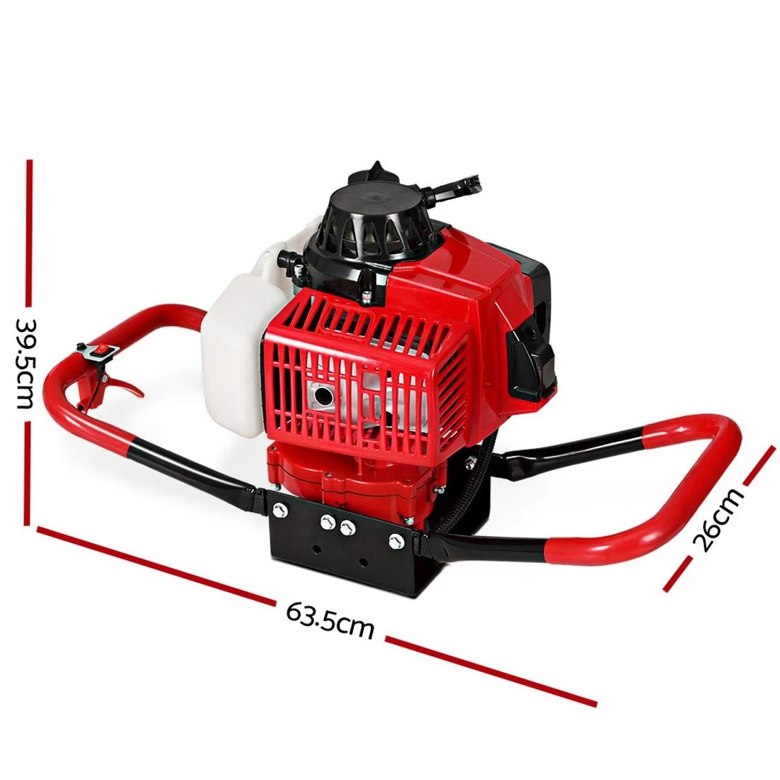 2 Giantz Petrol Post Hole Digger Motor Only Engine - Multi, 2 of 4