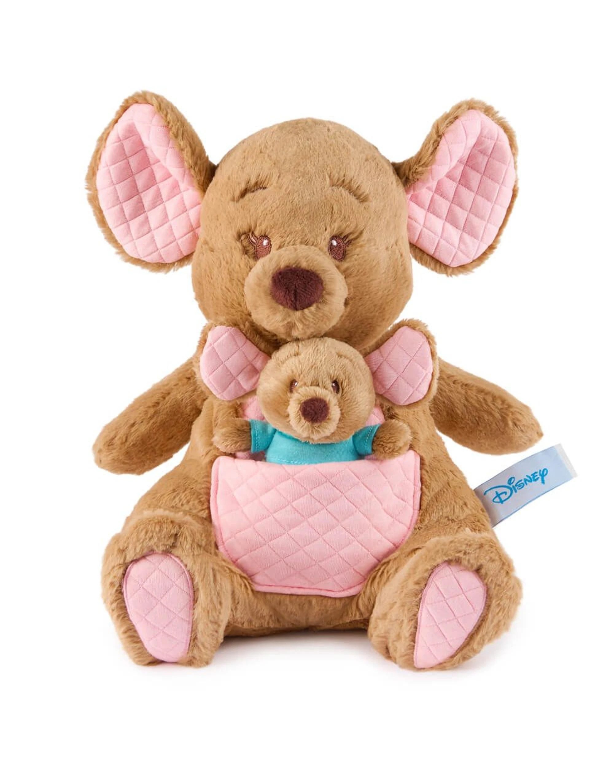 2 Disney Gund Oh So Snuggly Kanga and Roo Plush, 2 of 7