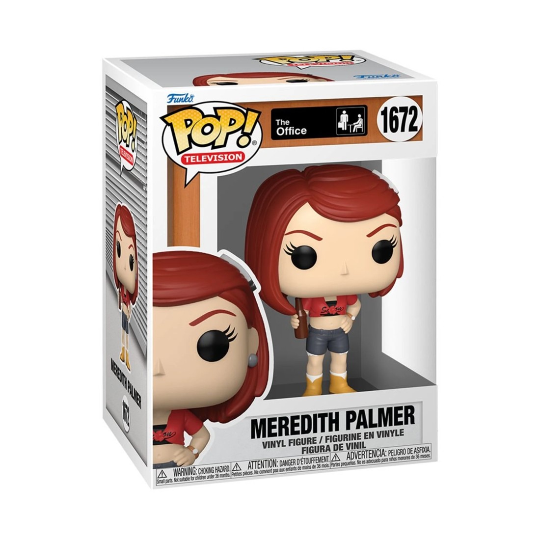 2 The Office - Meredith Palmer (Company Picnic) Pop! Vinyl Figure, 2 of 2
