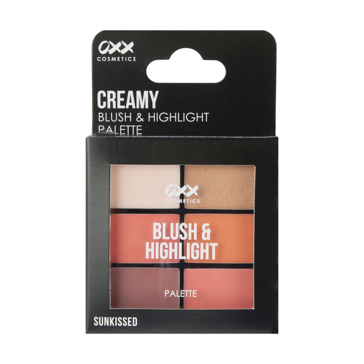 5 OXX Cosmetics Creamy Blush and Highlight Palette - Sunkissed, 5 of 6