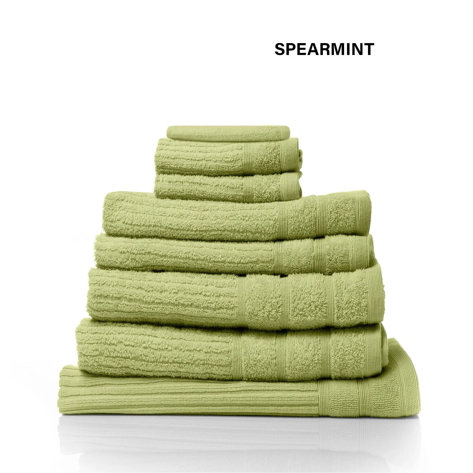 4 Royal Comfort Eden Cotton 600GSM 100% Cotton Luxury Bath Towels Set 8 Piece - Green, 4 of 6
