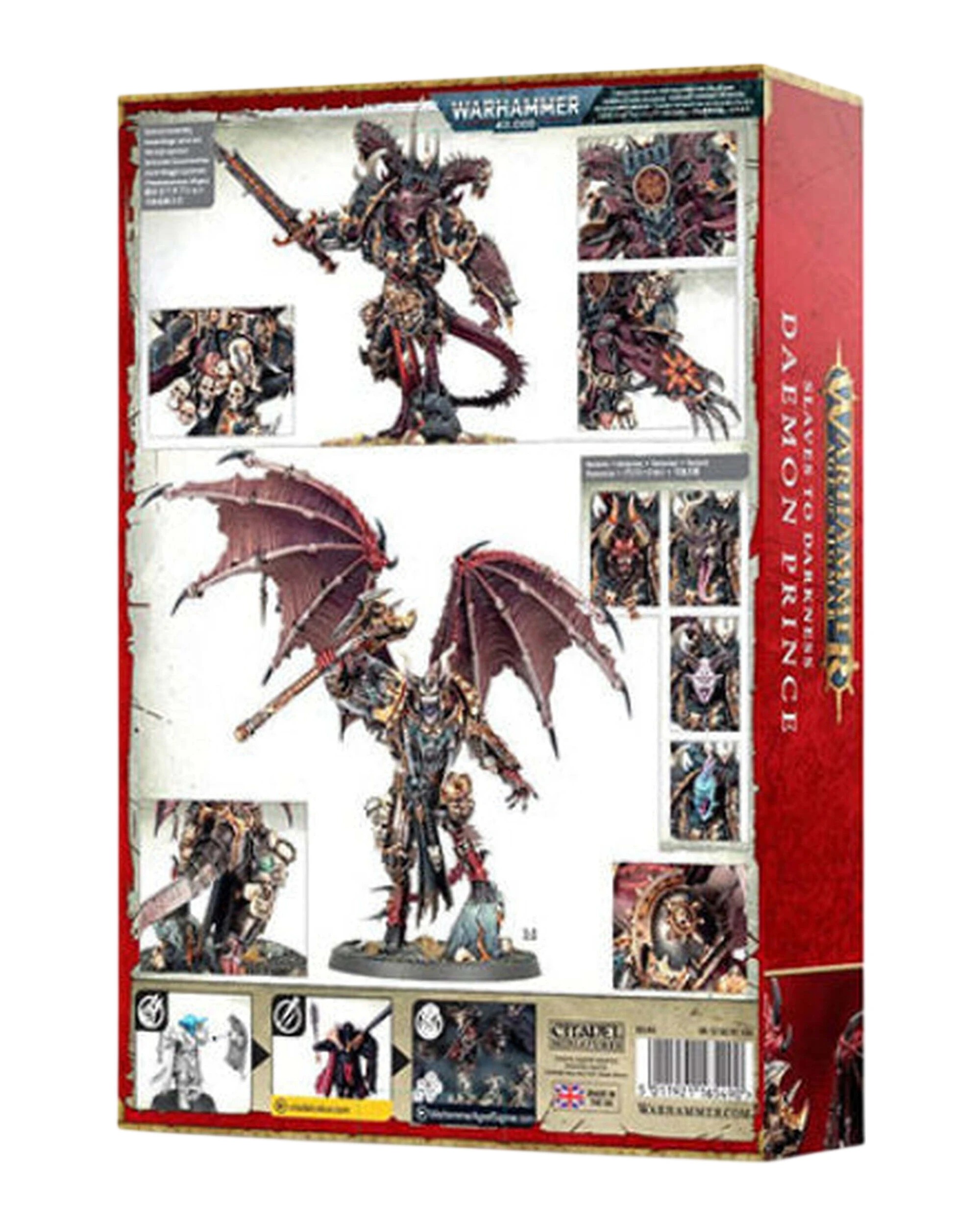 2 Games Workshop Warhammer Age Of Sigmar Slaves To Darkness Daemon Prince, 2 of 2