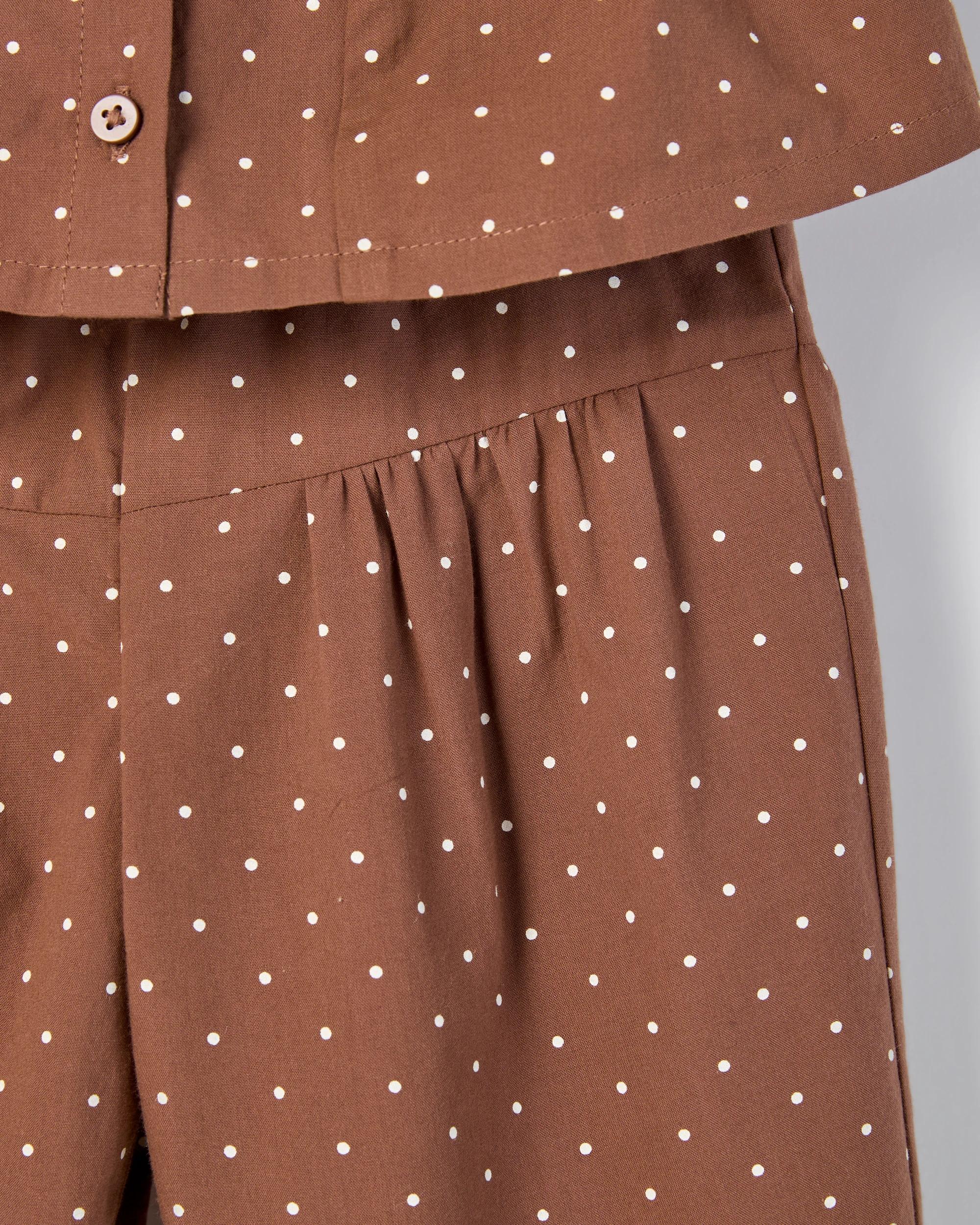 7 Target Baby Baby Woven Sleeveless Top and Wide Leg Pants Set POLKA DOT, 7 of 7