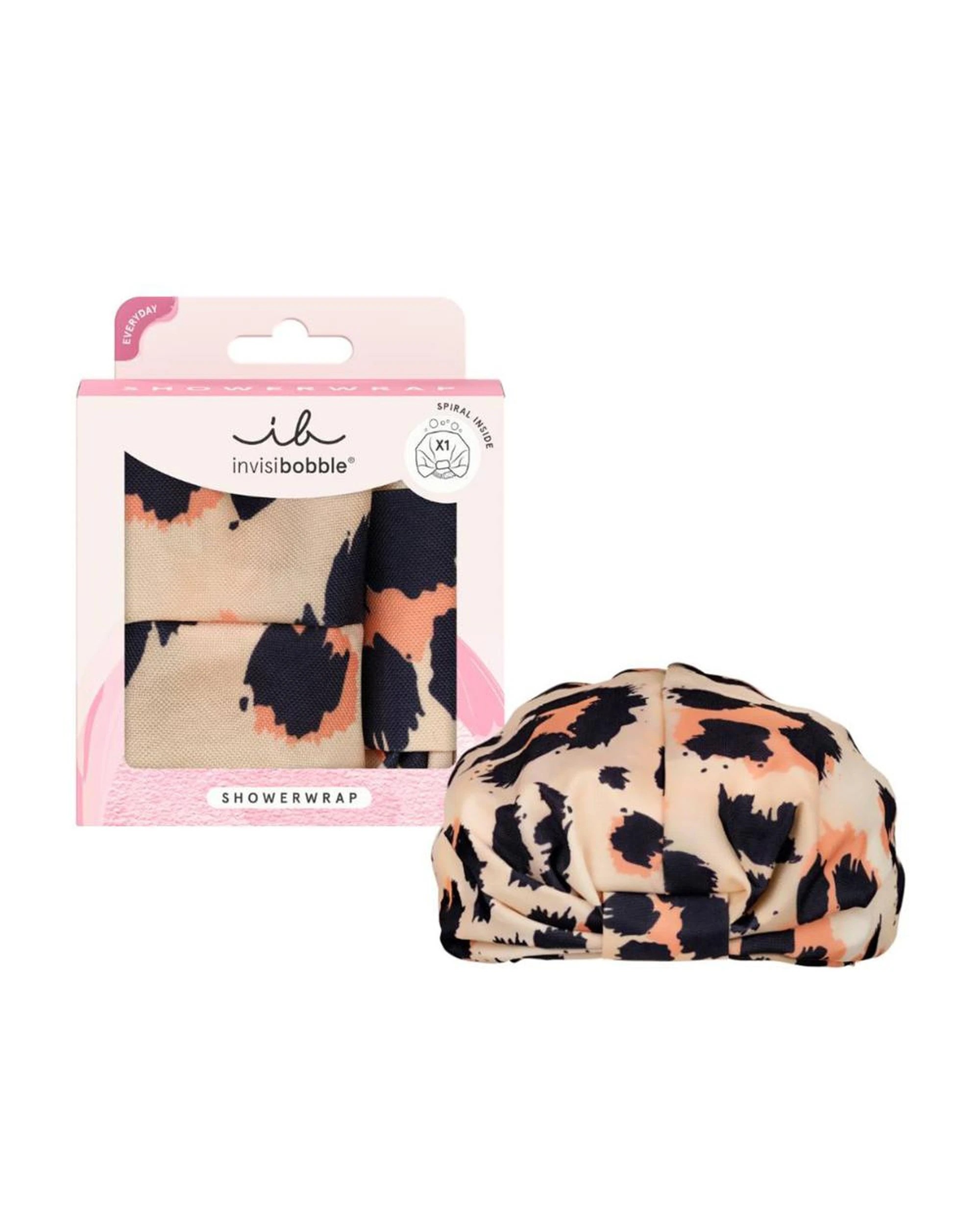 1 Invisibobble Showerwrap Leo Premium Shower Cap - Multi, 1 of 2