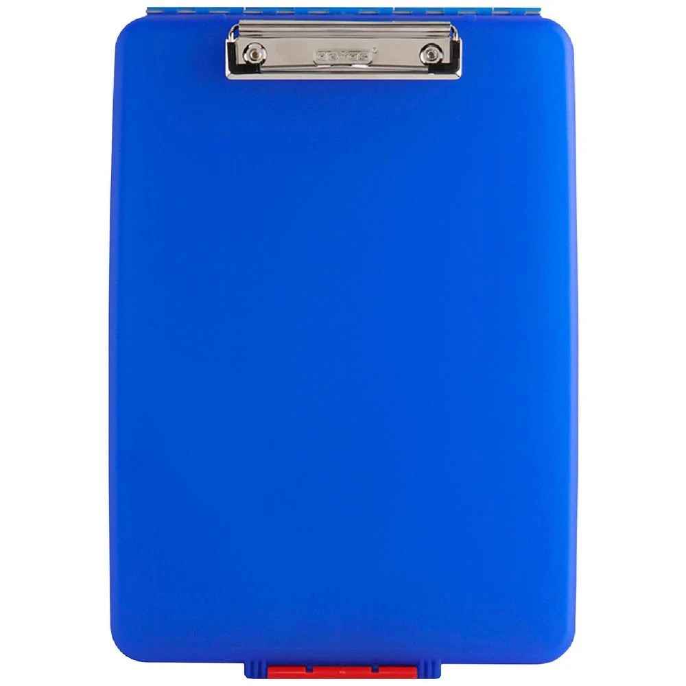 1 Dexas Slimcase 2 A4 Storage Clipboard Blue, 1 of 2