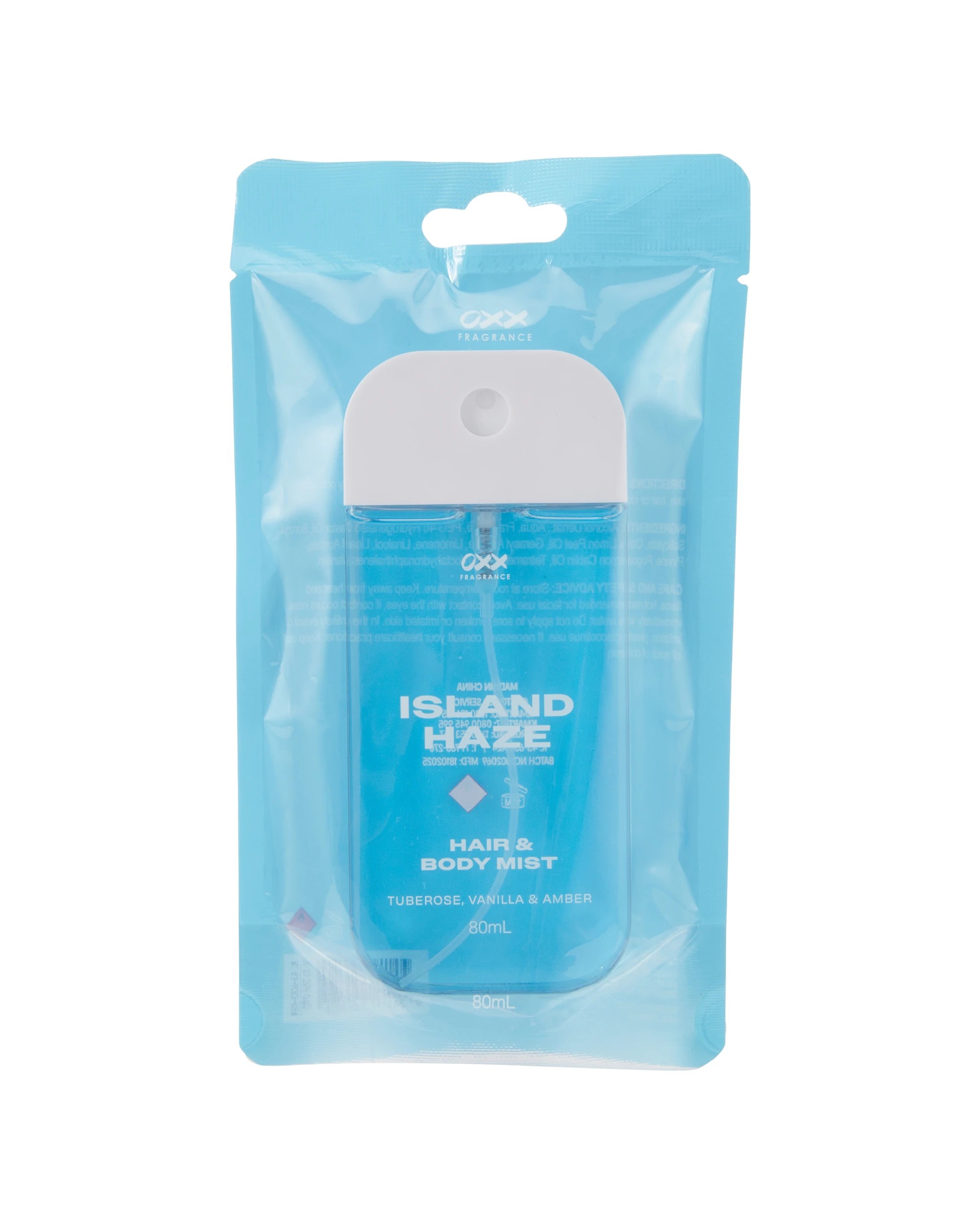 1 OXX Fragrance Island Haze Hair and Body Mist 80ml - Tuberose, Vanilla and Amber, 1 of 6