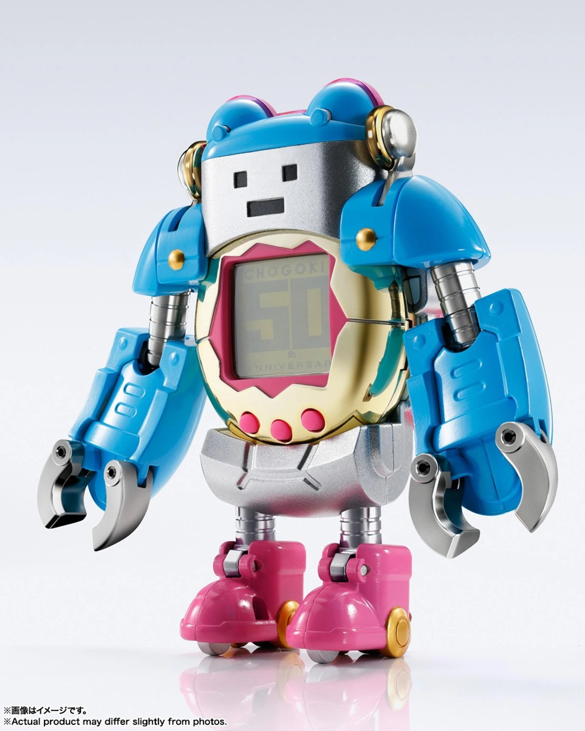 2 Tamagotchi Chogokin Robot Figure, 2 of 10