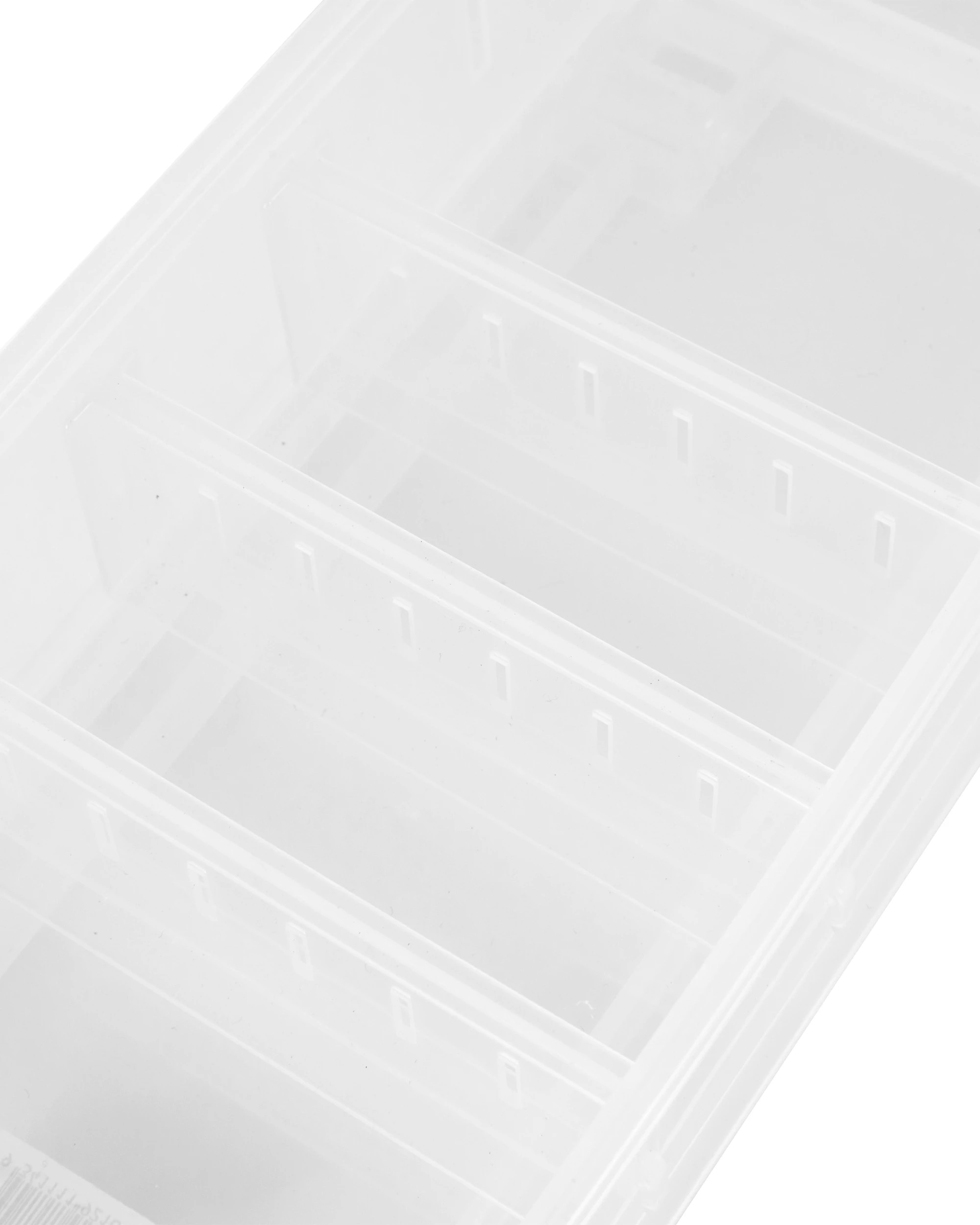 4 Low Stackable Roller Storage - Clear, 4 of 8