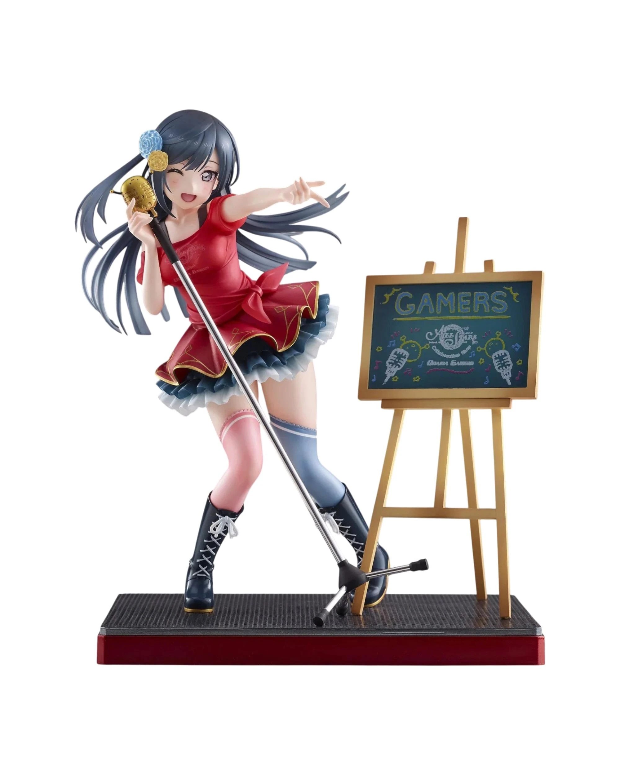 1 Wave Love Live! Setsuna Yuki Odaiba Gamers Signboard Girl 1/7 Scale Figure, 1 of 9