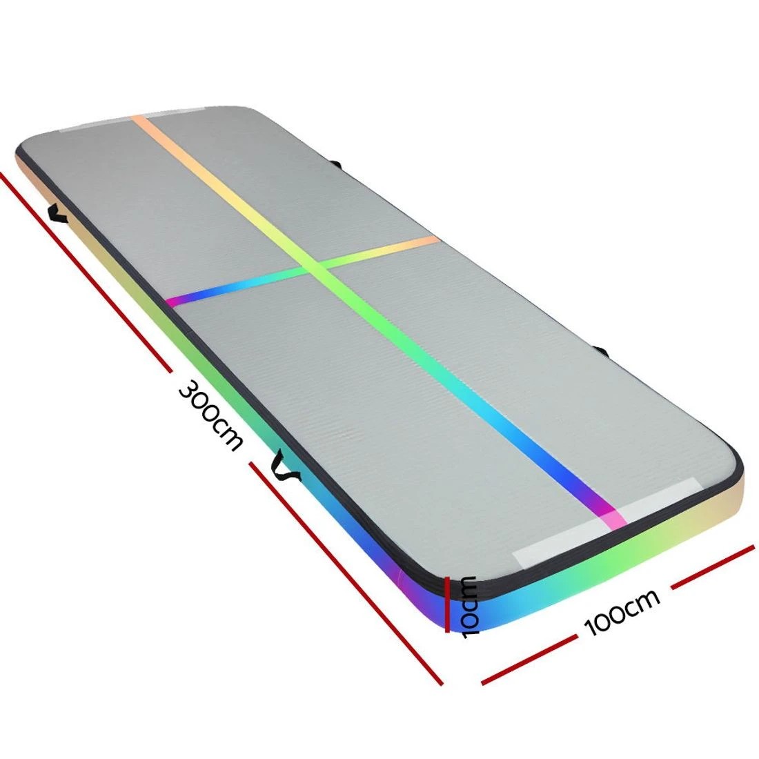 2 Everfit 3M Air Track Gymnastics Tumbling Exercise Cheerleading Mat Inflatable - Multi, 2 of 6