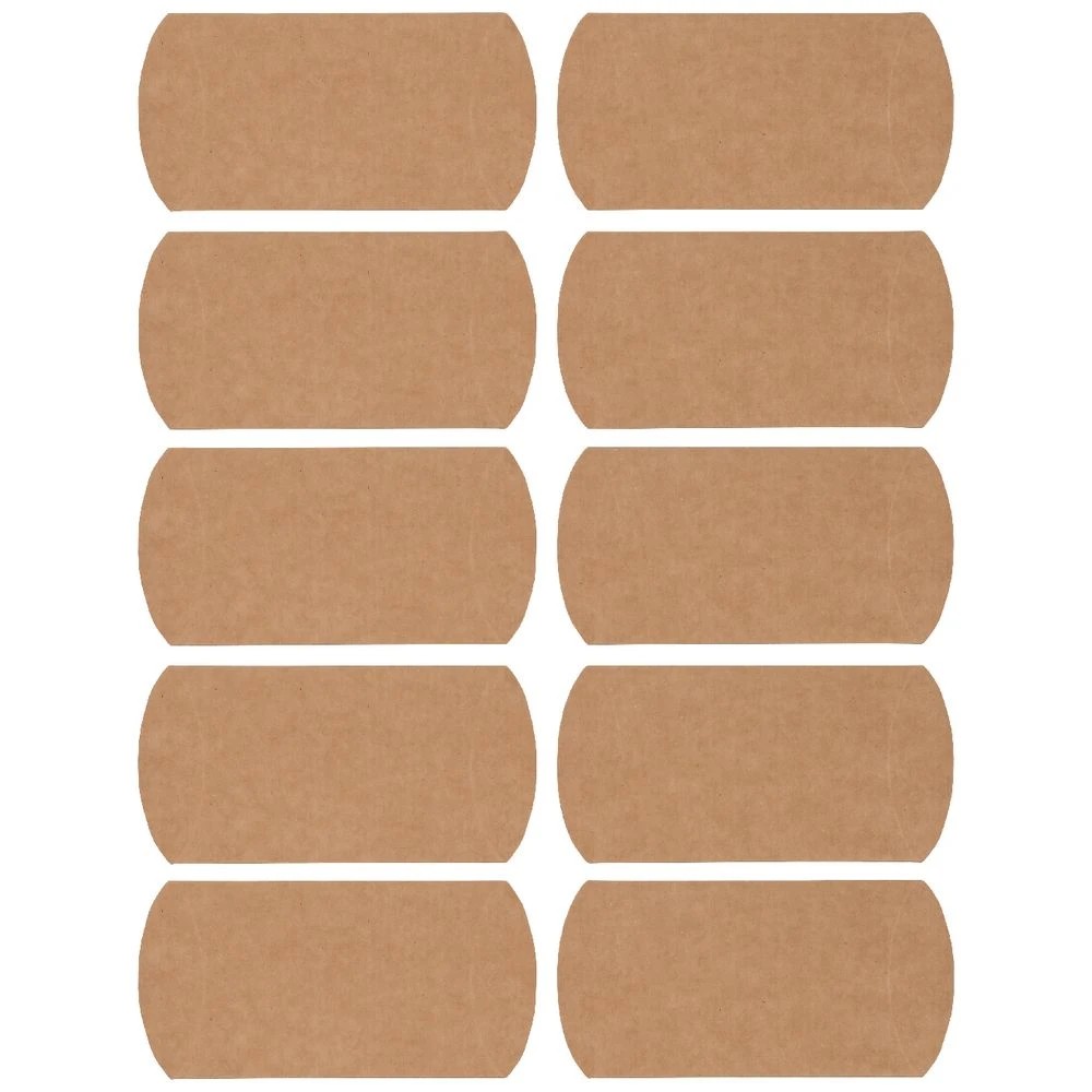2 Kadink Kraft Pillow Boxes 8 x 13.5cm 10 Pack, 2 of 4